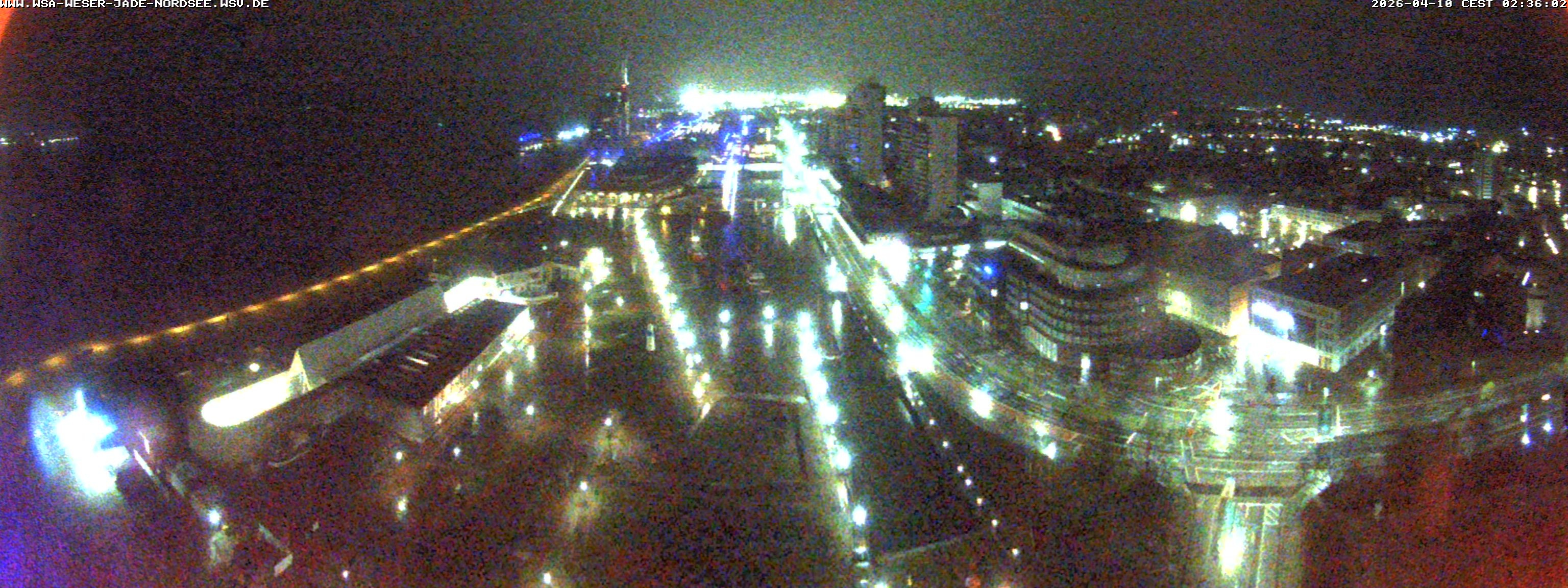 Archived image Webcam Bremerhaven: Old and New Harbour