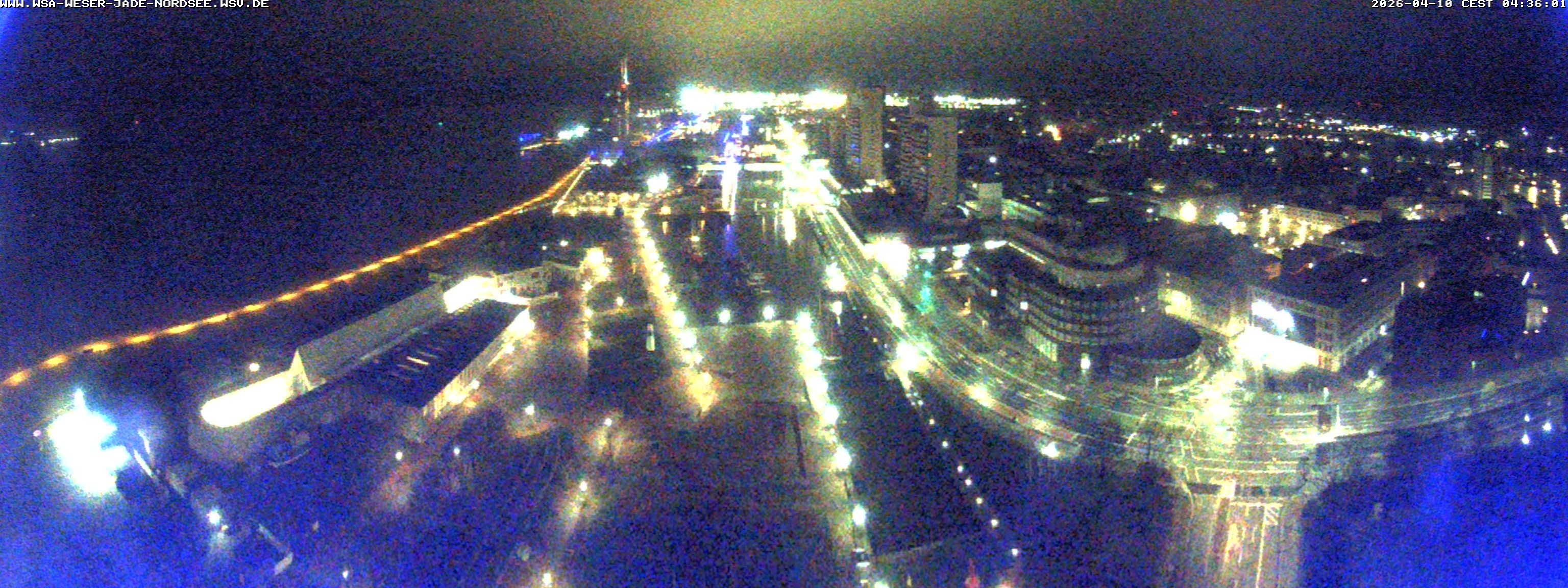 Archived image Webcam Bremerhaven: Old and New Harbour