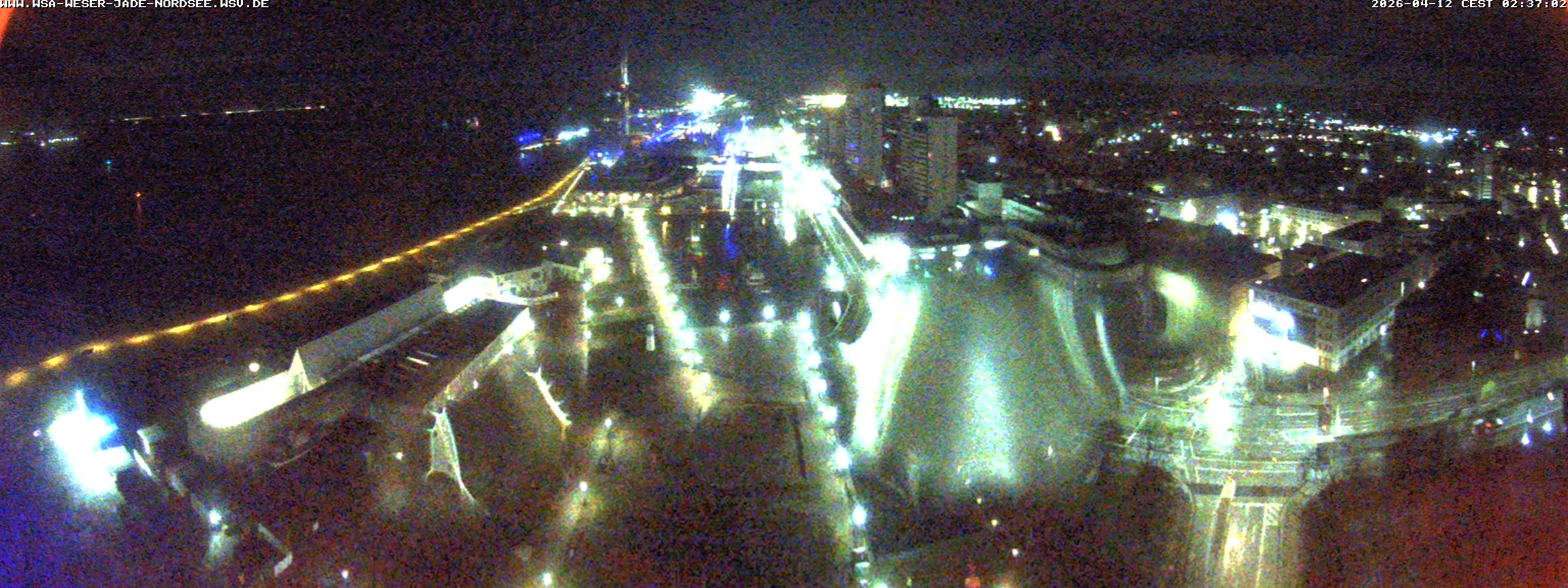 Archived image Webcam Bremerhaven: Old and New Harbour