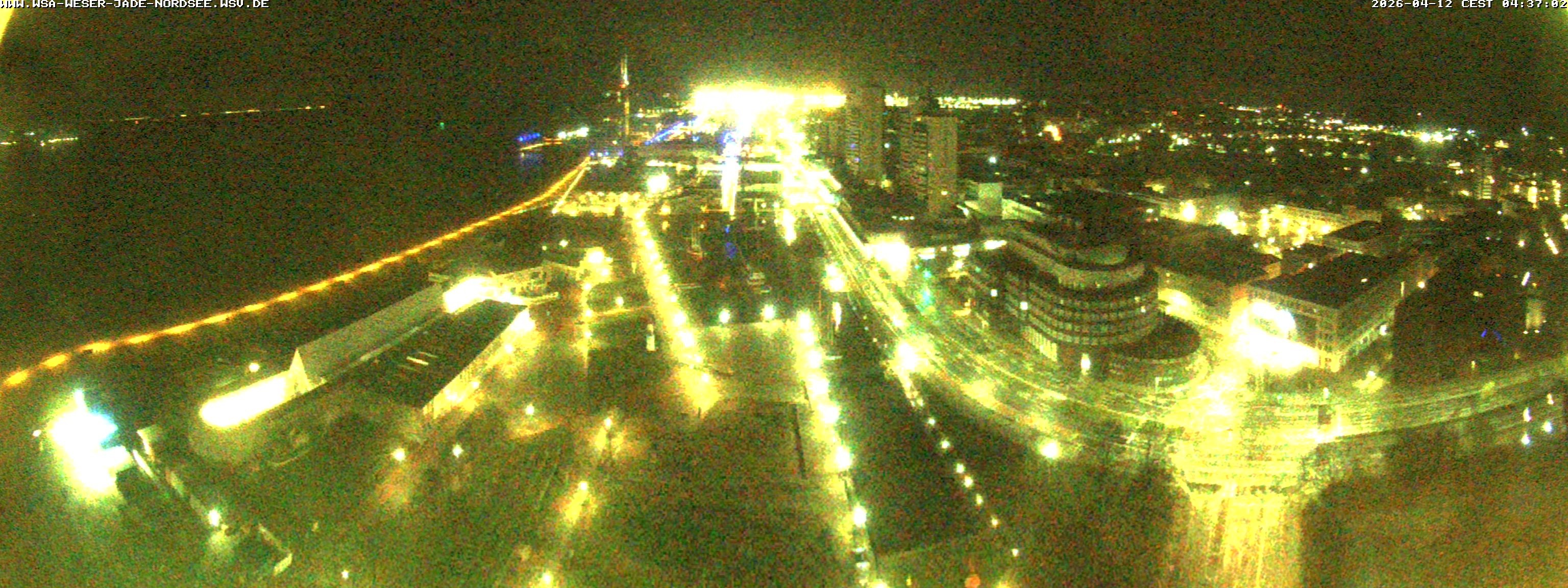 Archived image Webcam Bremerhaven: Old and New Harbour