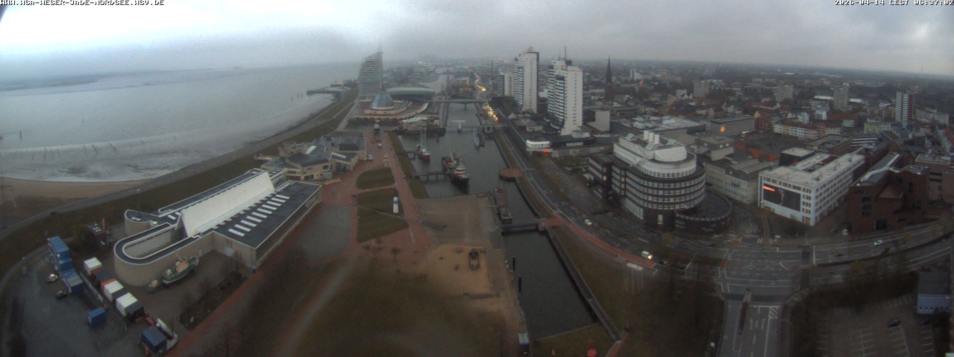Archiv Foto Webcam Bremerhaven: Alter und Neuer Hafen