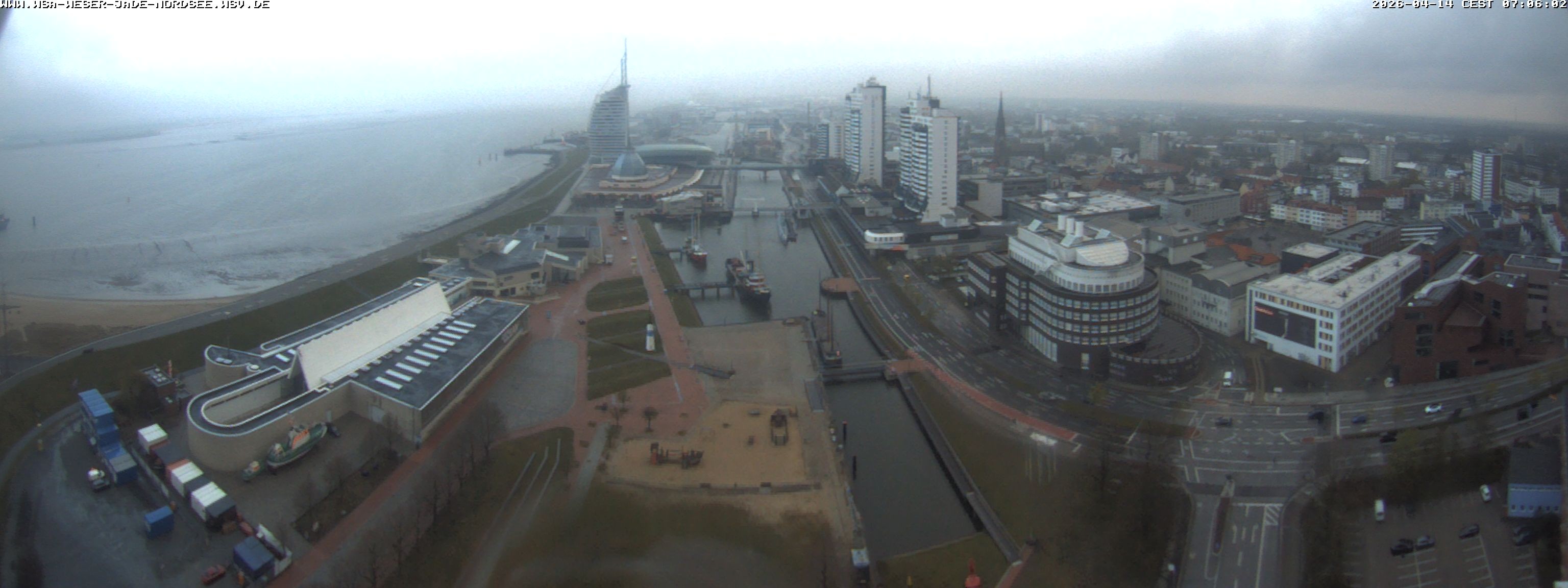Archiv Foto Webcam Bremerhaven: Alter und Neuer Hafen