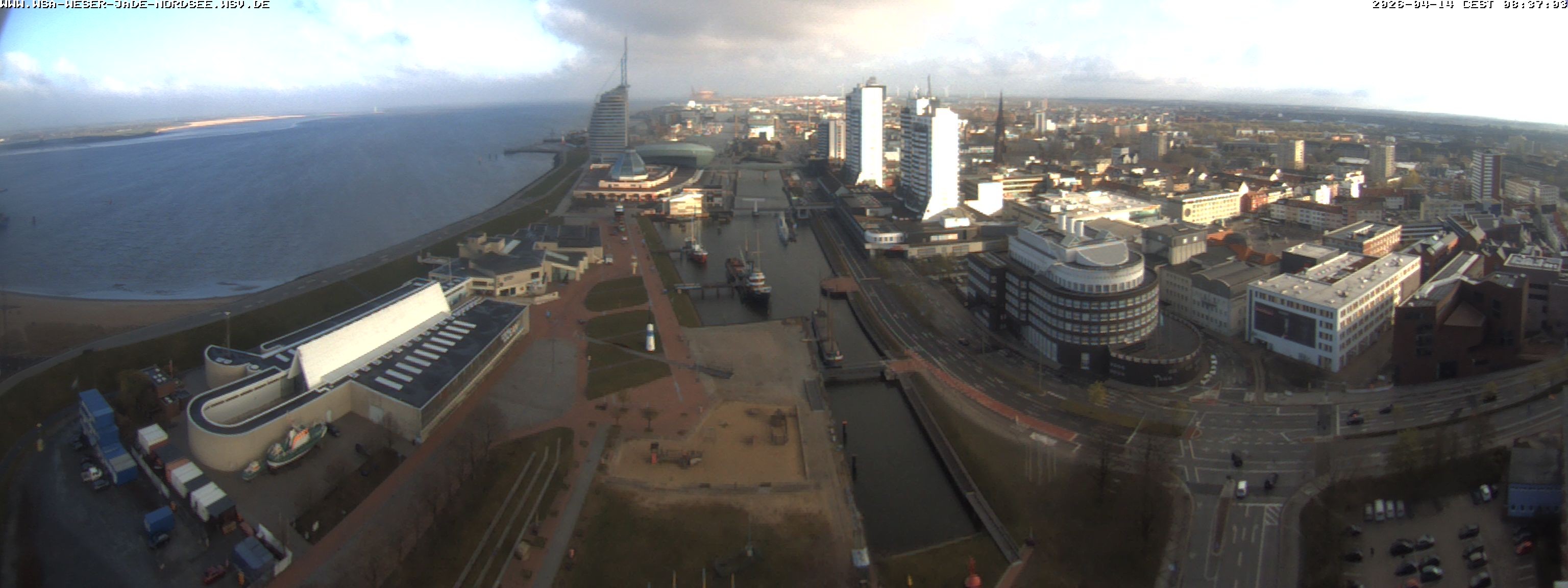 Archiv Foto Webcam Bremerhaven: Alter und Neuer Hafen