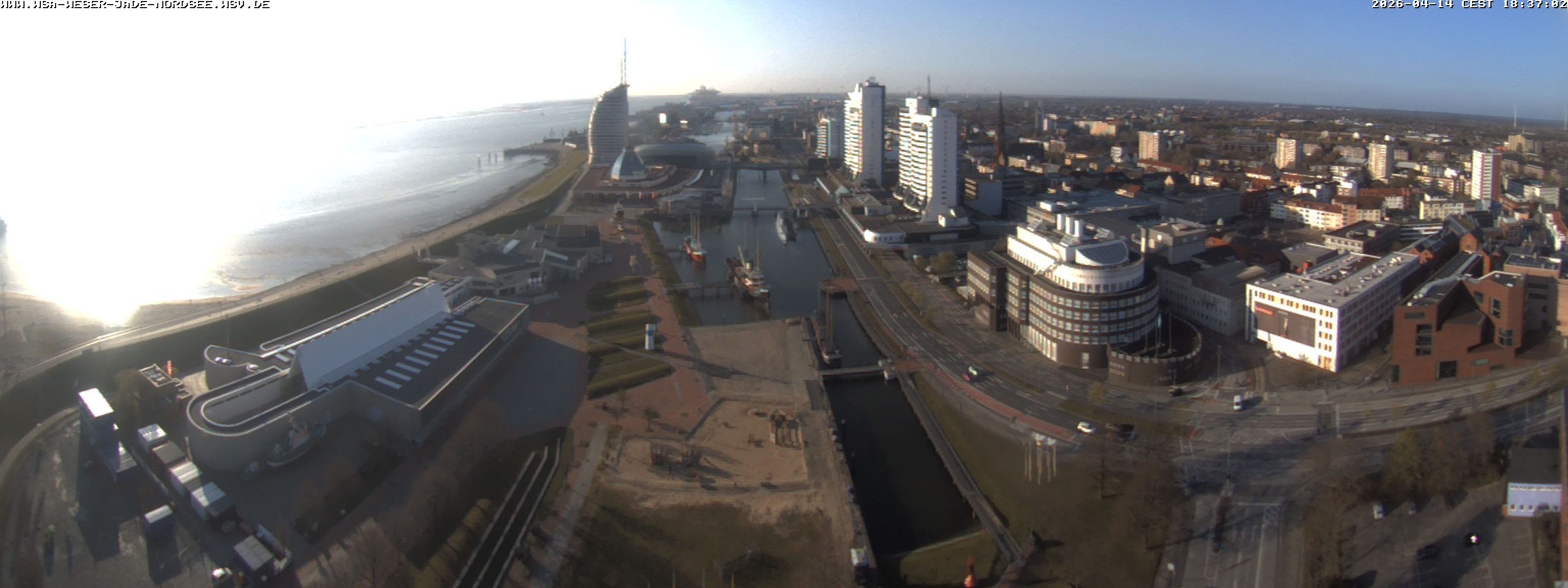 Archiv Foto Webcam Bremerhaven: Alter und Neuer Hafen