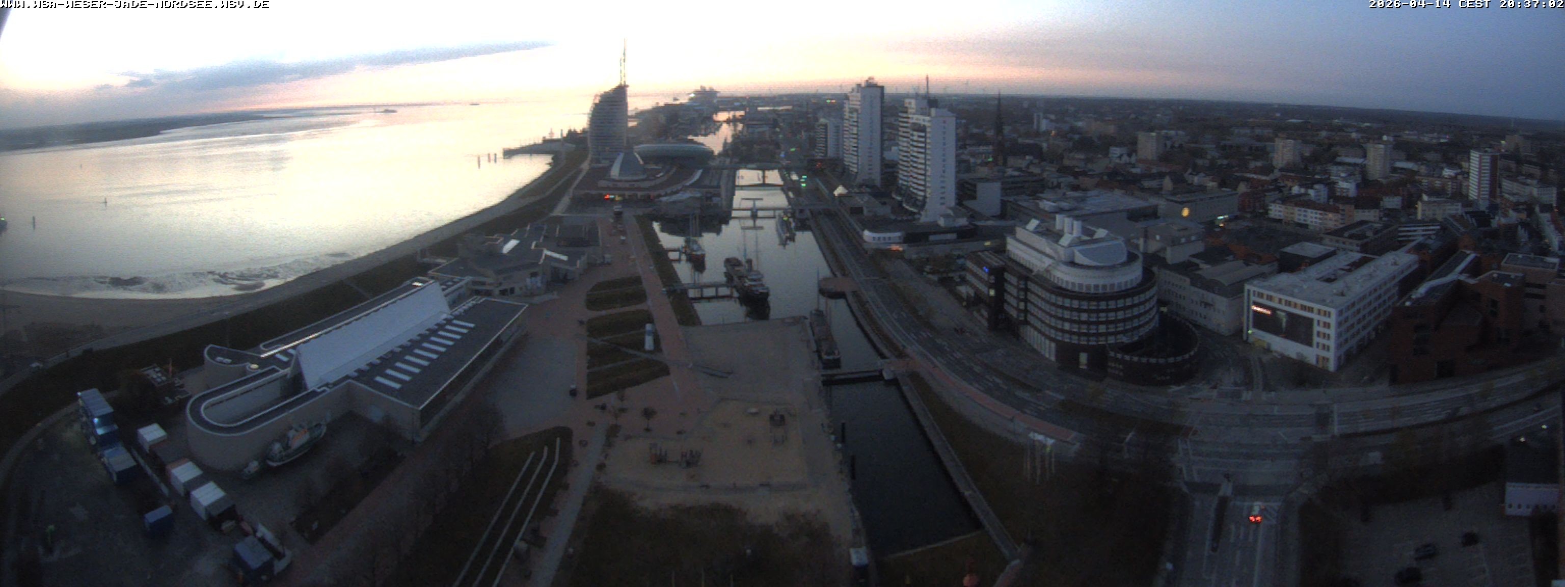 Archiv Foto Webcam Bremerhaven: Alter und Neuer Hafen