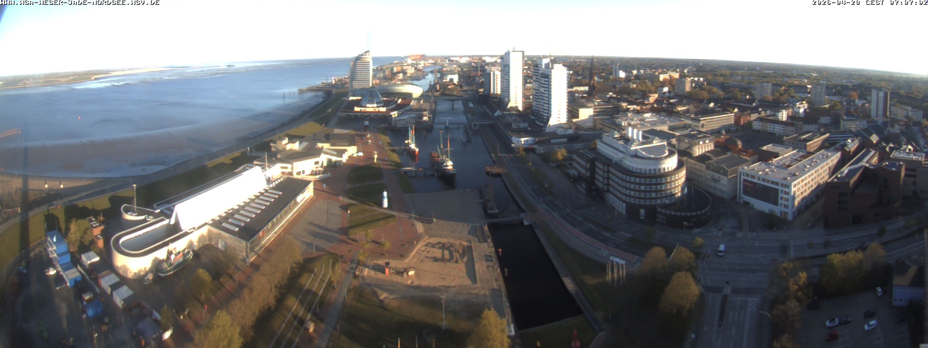Archiv Foto Webcam Bremerhaven: Alter und Neuer Hafen