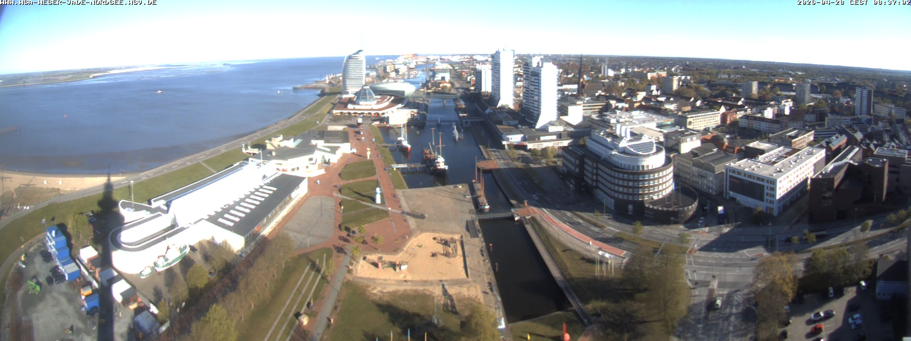 Archiv Foto Webcam Bremerhaven: Alter und Neuer Hafen