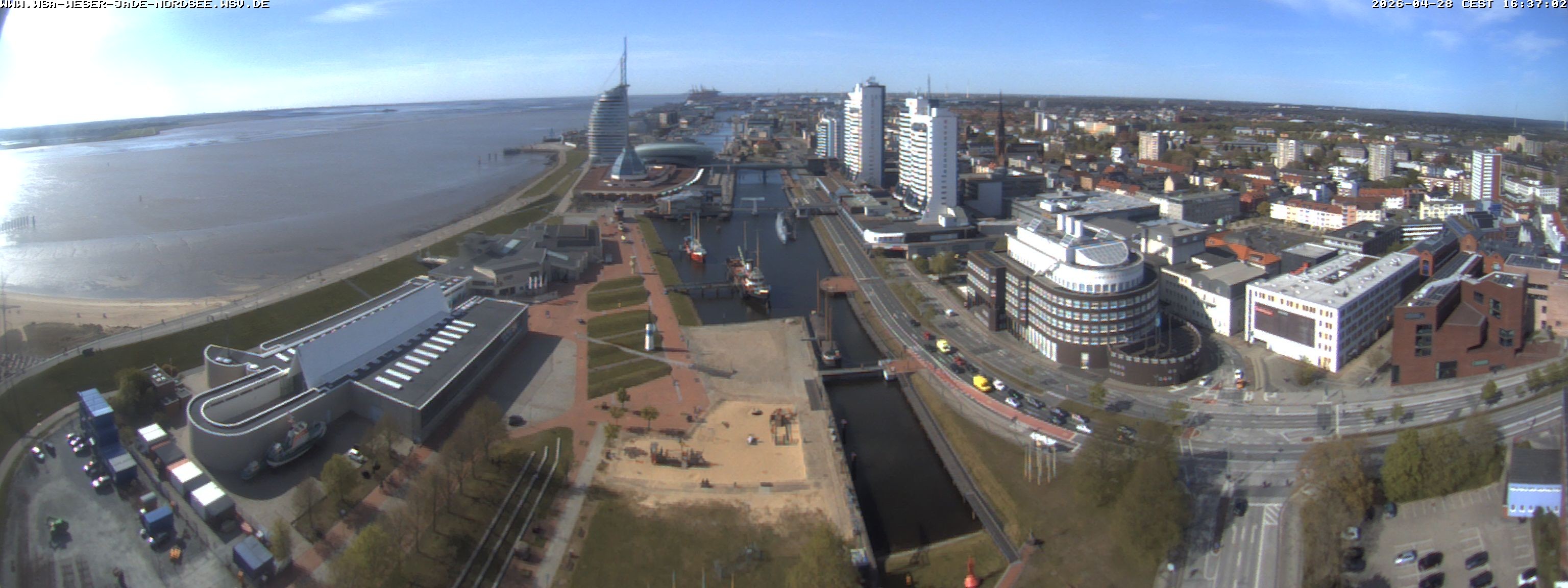 Archiv Foto Webcam Bremerhaven: Alter und Neuer Hafen