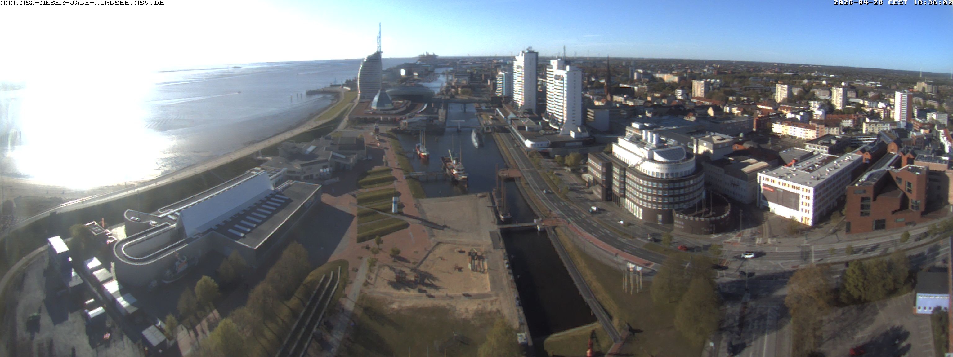 Archiv Foto Webcam Bremerhaven: Alter und Neuer Hafen