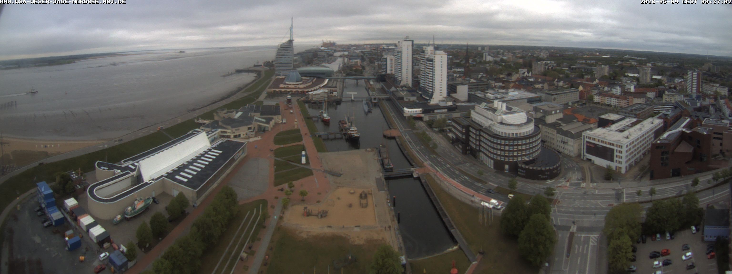 Archiv Foto Webcam Bremerhaven: Alter und Neuer Hafen