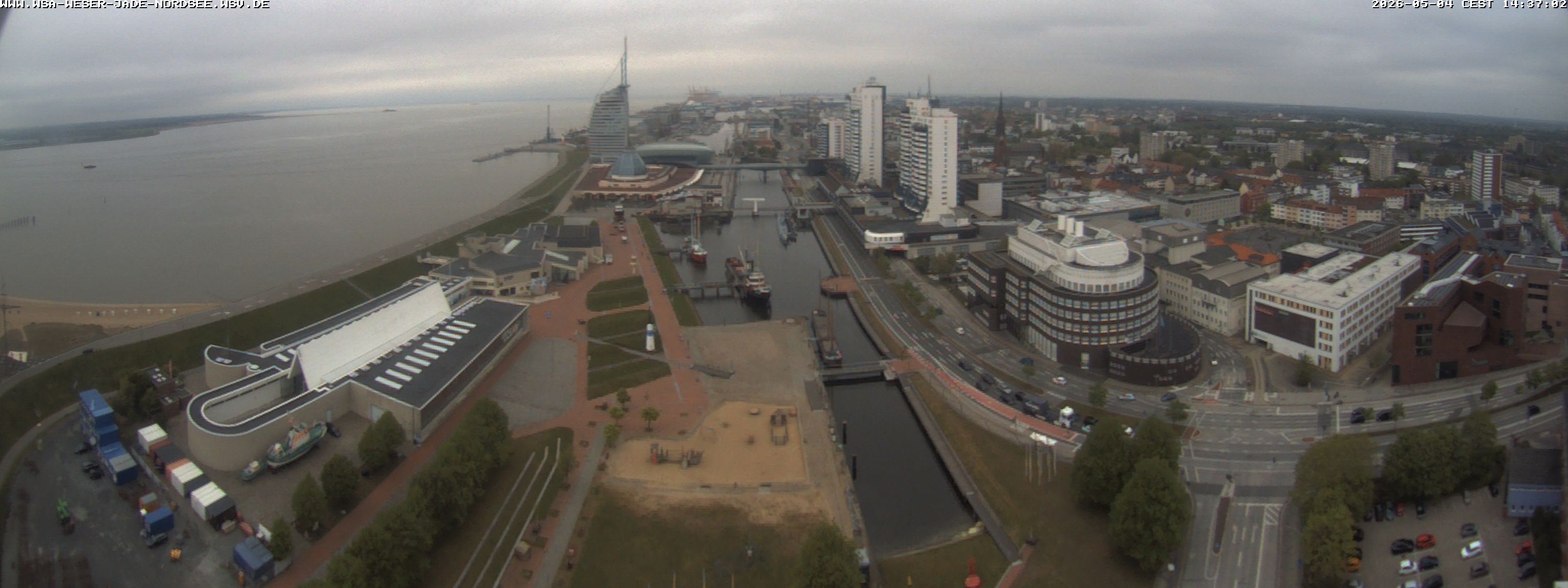 Archiv Foto Webcam Bremerhaven: Alter und Neuer Hafen