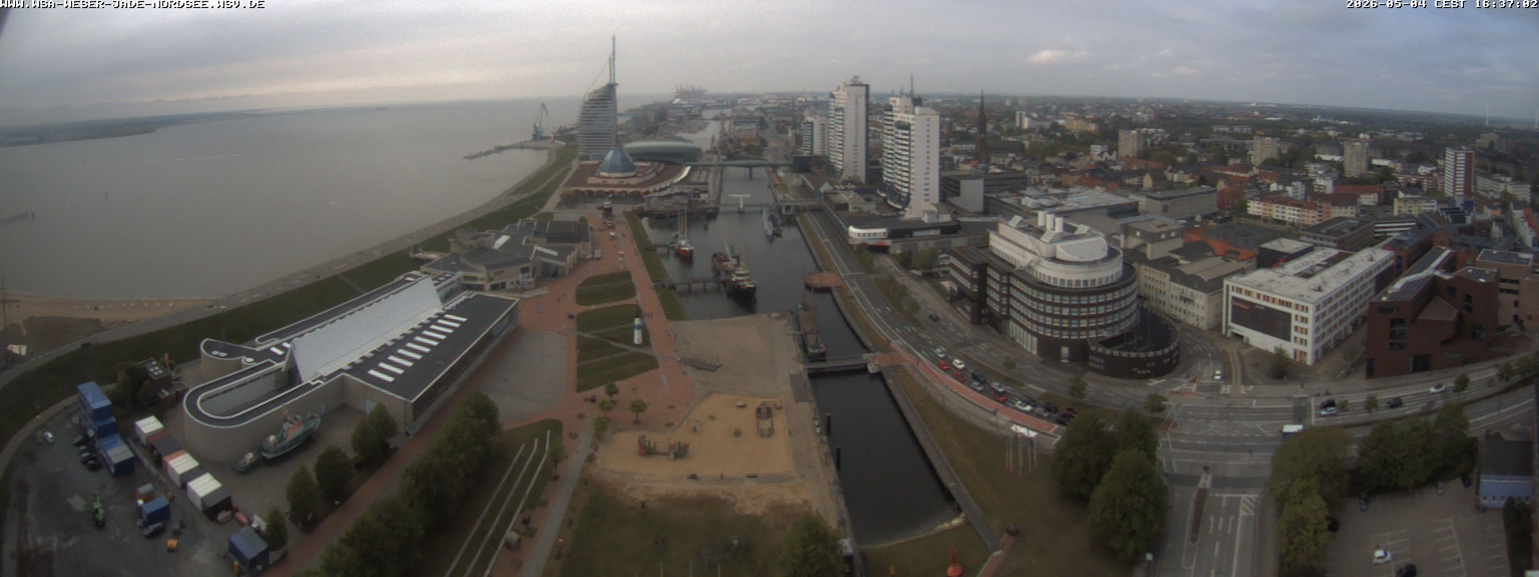 Archiv Foto Webcam Bremerhaven: Alter und Neuer Hafen