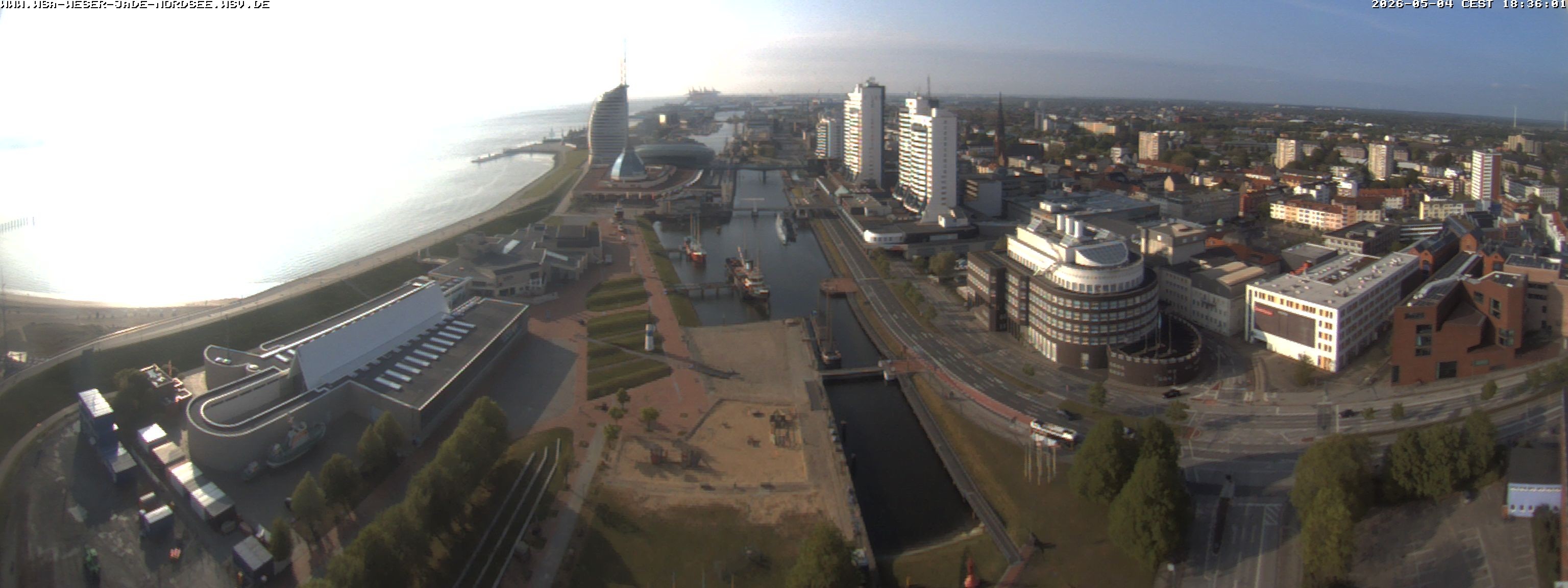 Archiv Foto Webcam Bremerhaven: Alter und Neuer Hafen