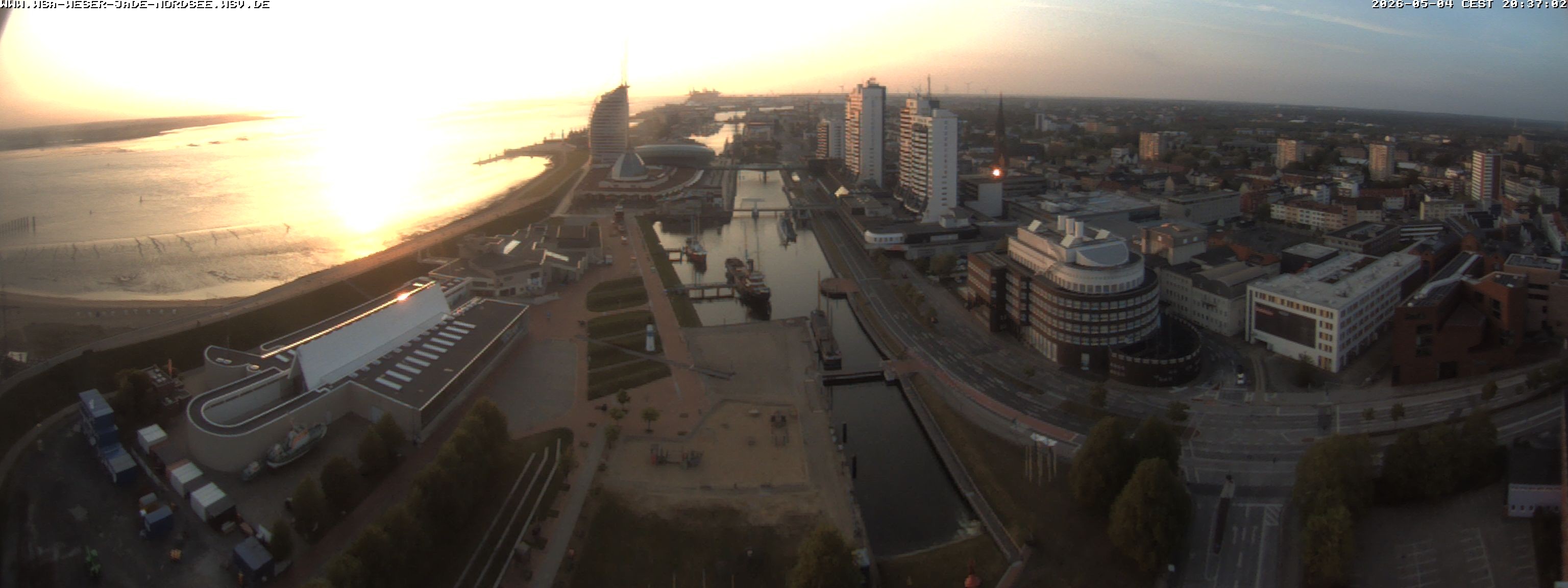 Archiv Foto Webcam Bremerhaven: Alter und Neuer Hafen