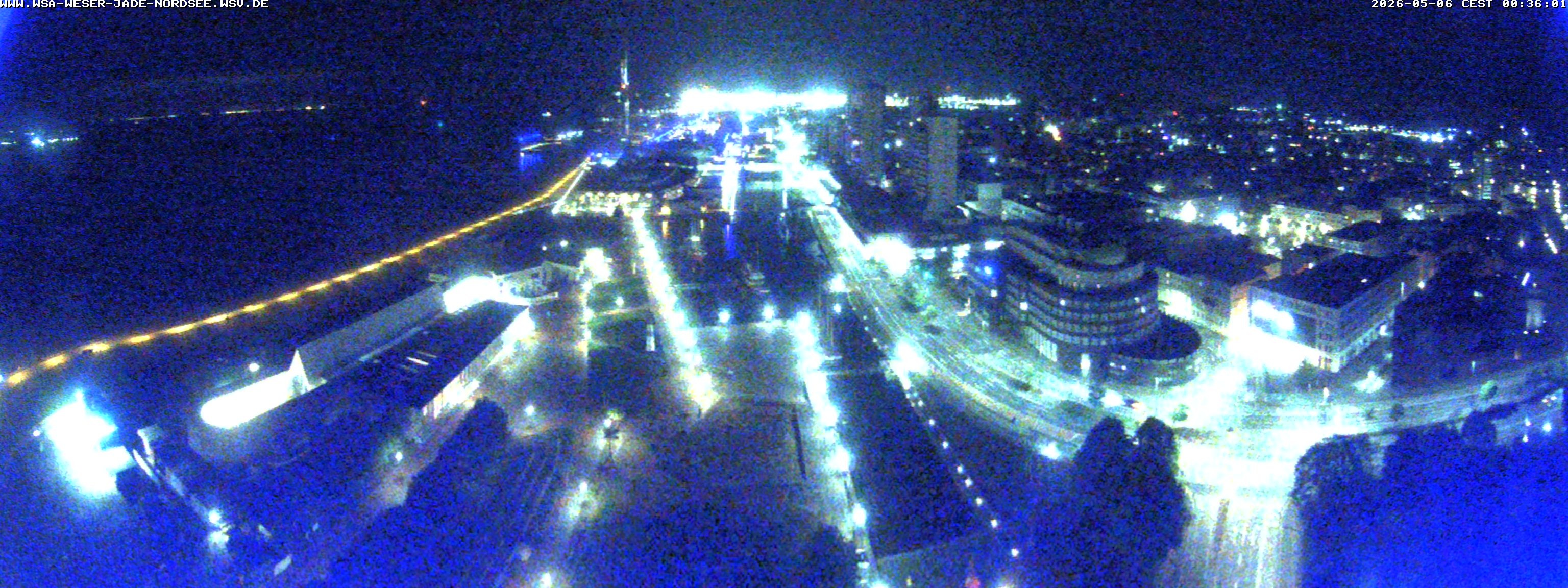 Archived image Webcam Bremerhaven: Old and New Harbour