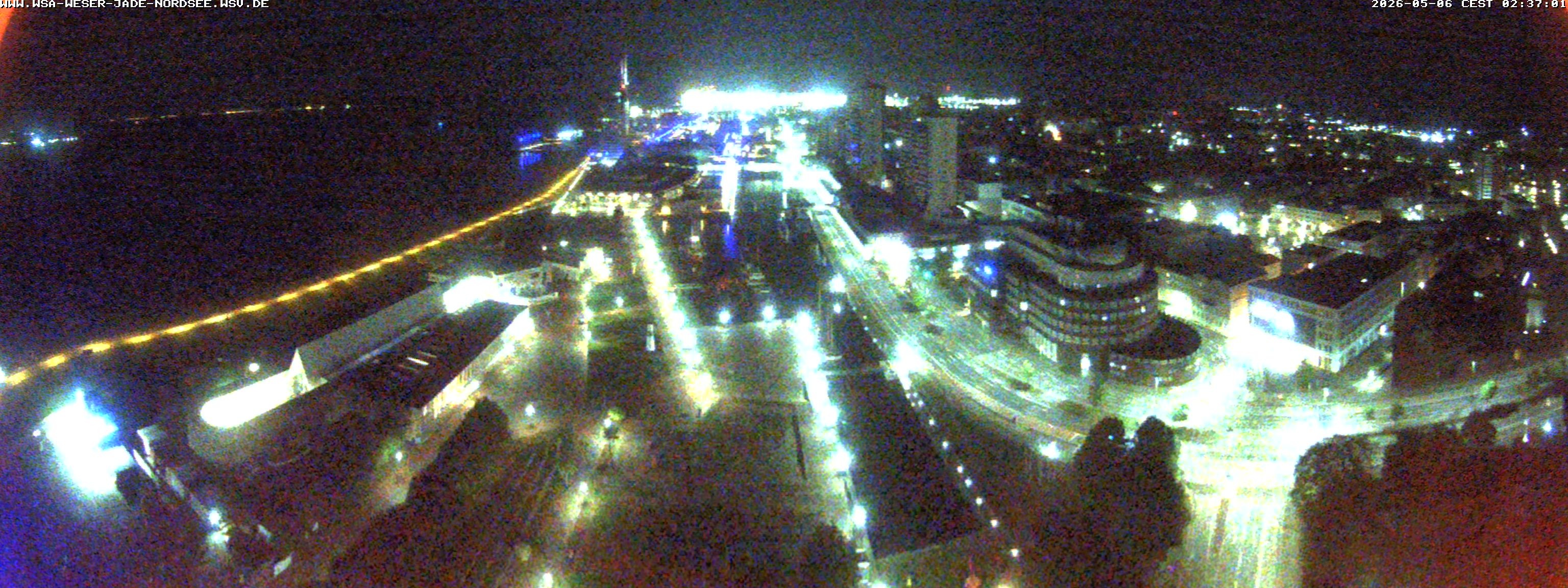 Archived image Webcam Bremerhaven: Old and New Harbour