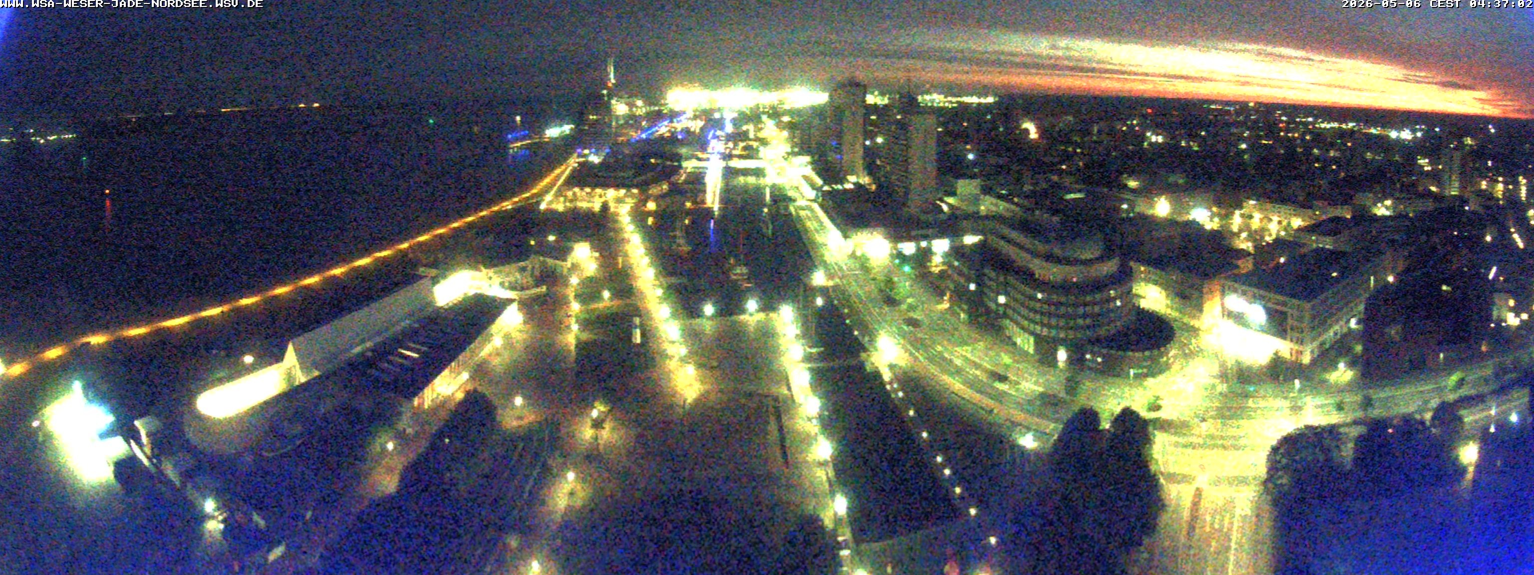 Archived image Webcam Bremerhaven: Old and New Harbour