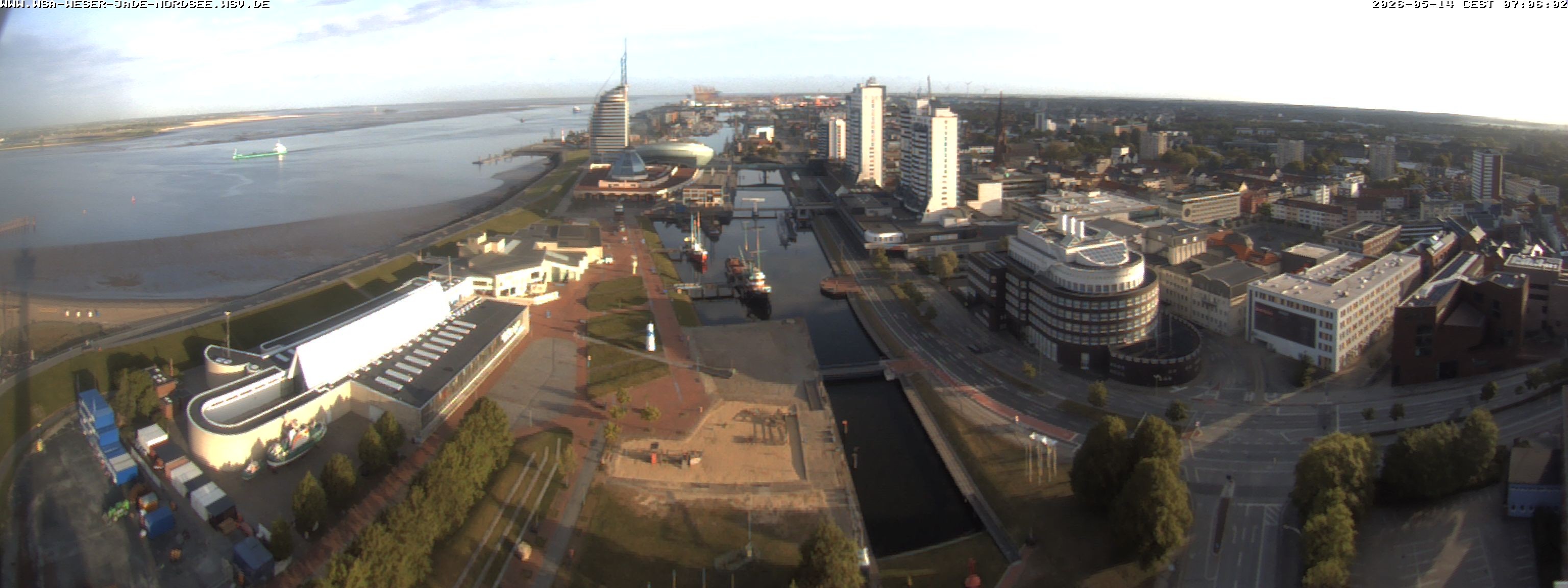 Archiv Foto Webcam Bremerhaven: Alter und Neuer Hafen