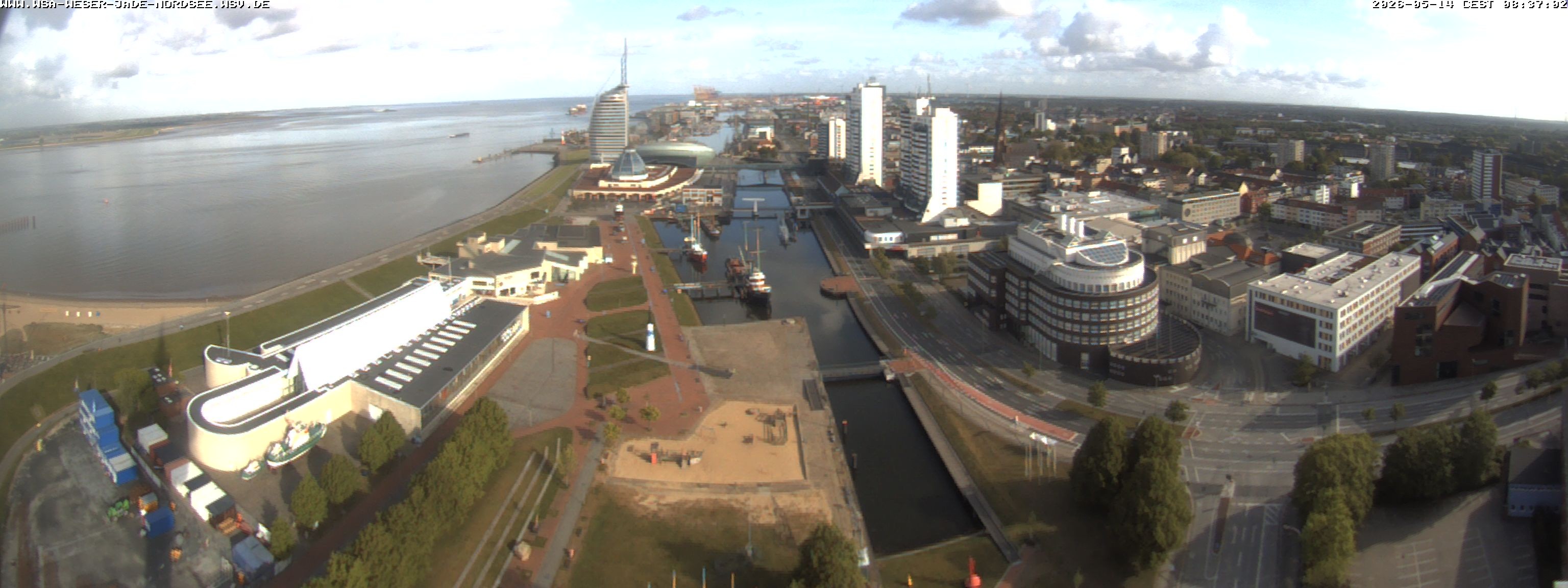 Archiv Foto Webcam Bremerhaven: Alter und Neuer Hafen