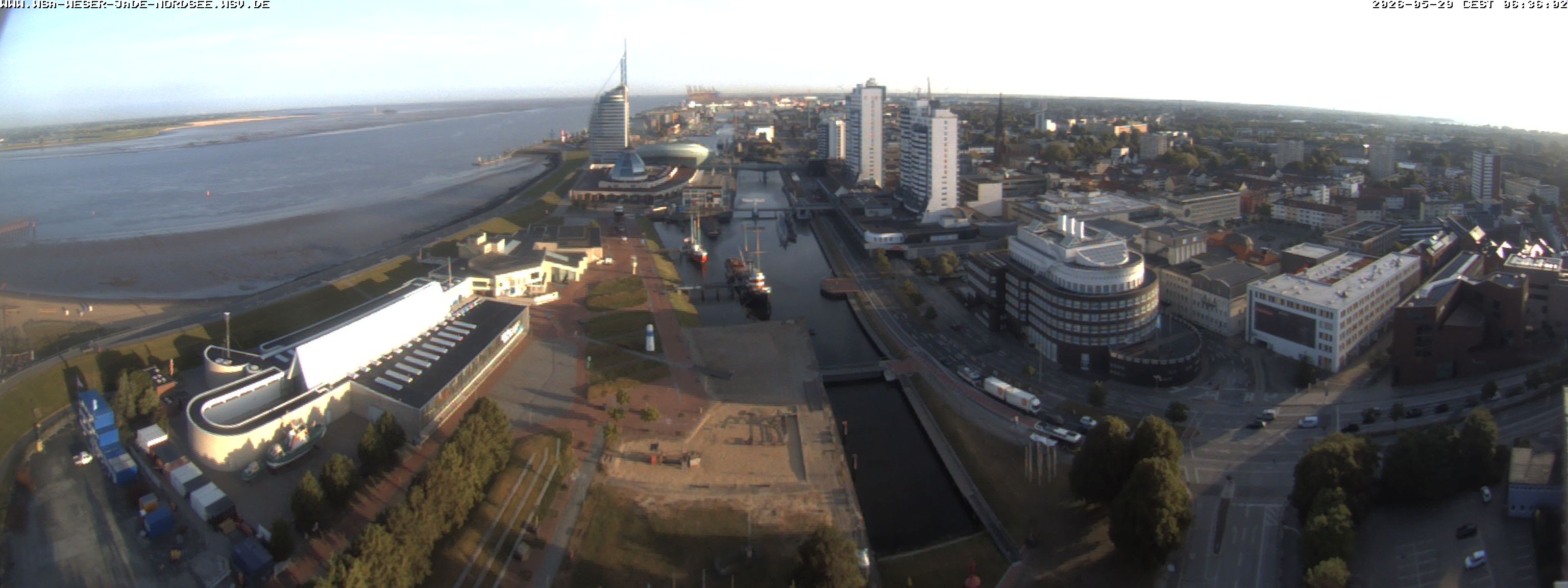 Archiv Foto Webcam Bremerhaven: Alter und Neuer Hafen