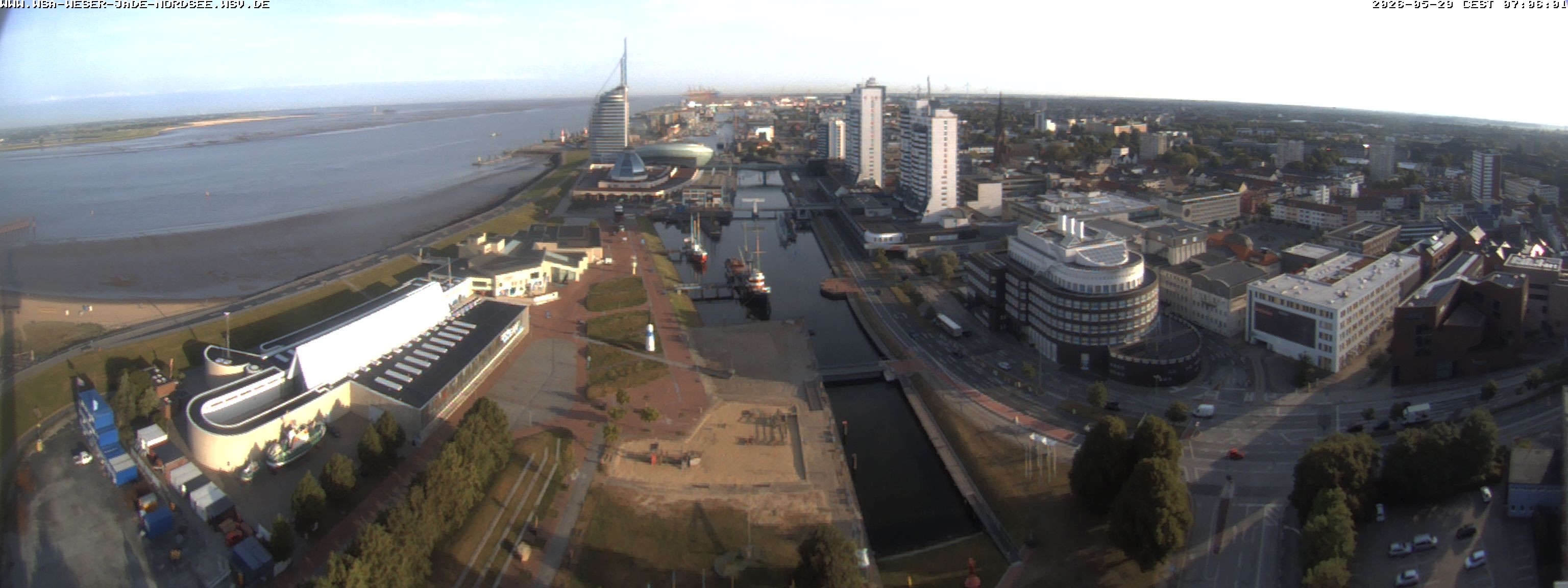 Archiv Foto Webcam Bremerhaven: Alter und Neuer Hafen
