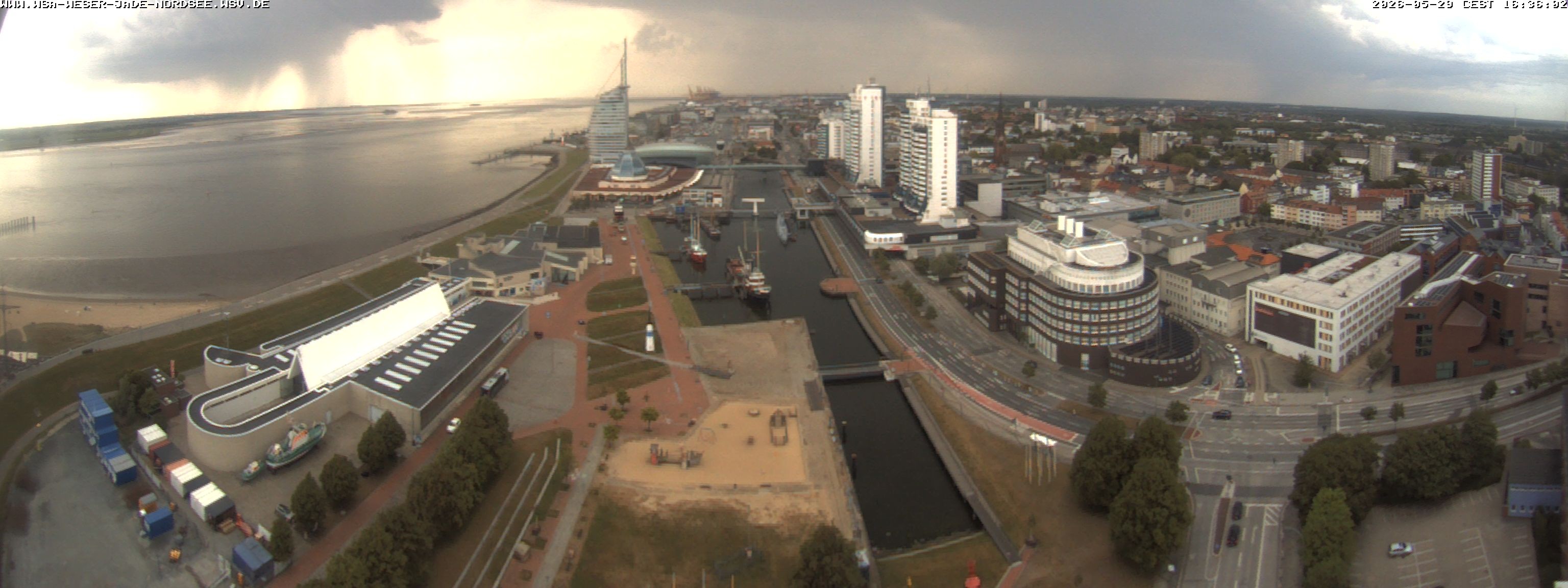 Archiv Foto Webcam Bremerhaven: Alter und Neuer Hafen