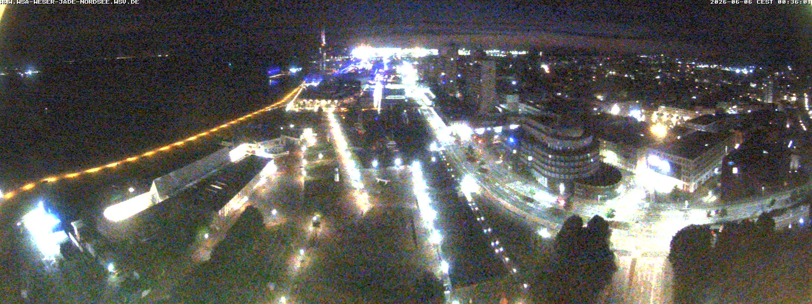 Archived image Webcam Bremerhaven: Old and New Harbour