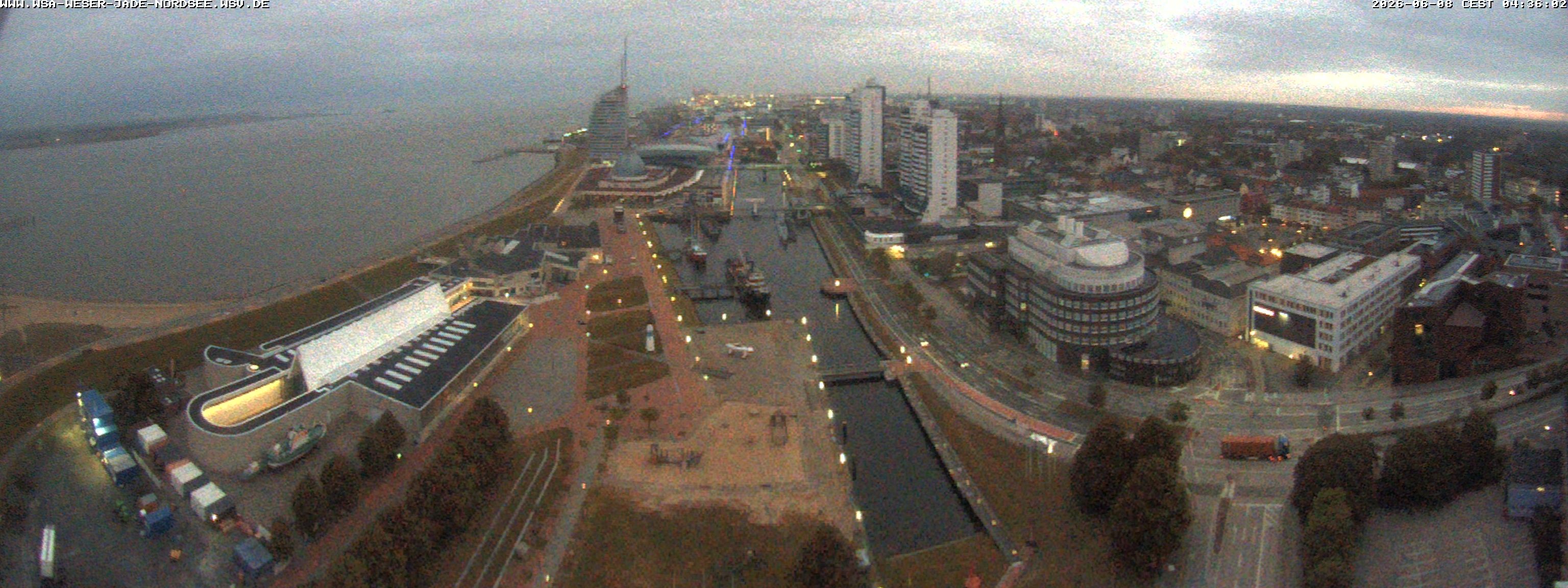 Archiv Foto Webcam Bremerhaven: Alter und Neuer Hafen