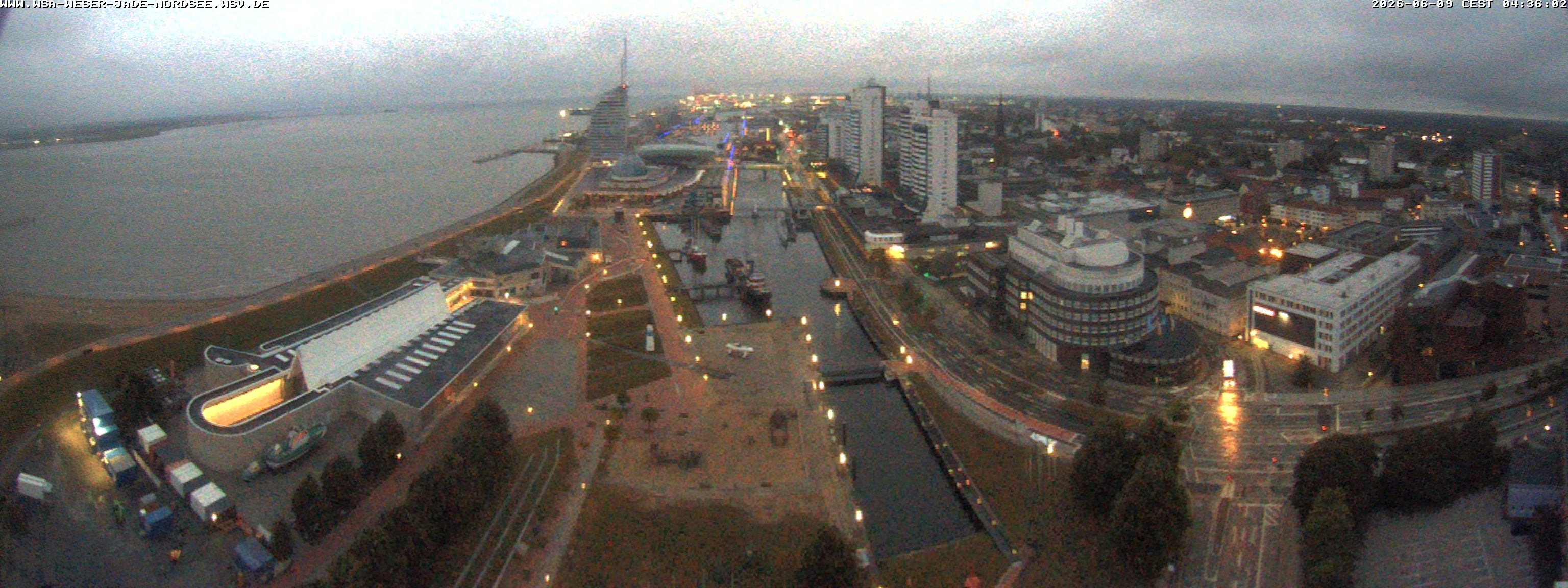 Archiv Foto Webcam Bremerhaven: Alter und Neuer Hafen