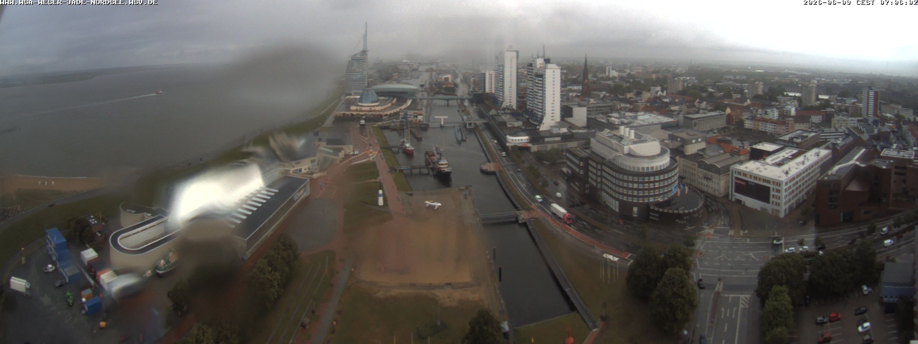 Archiv Foto Webcam Bremerhaven: Alter und Neuer Hafen