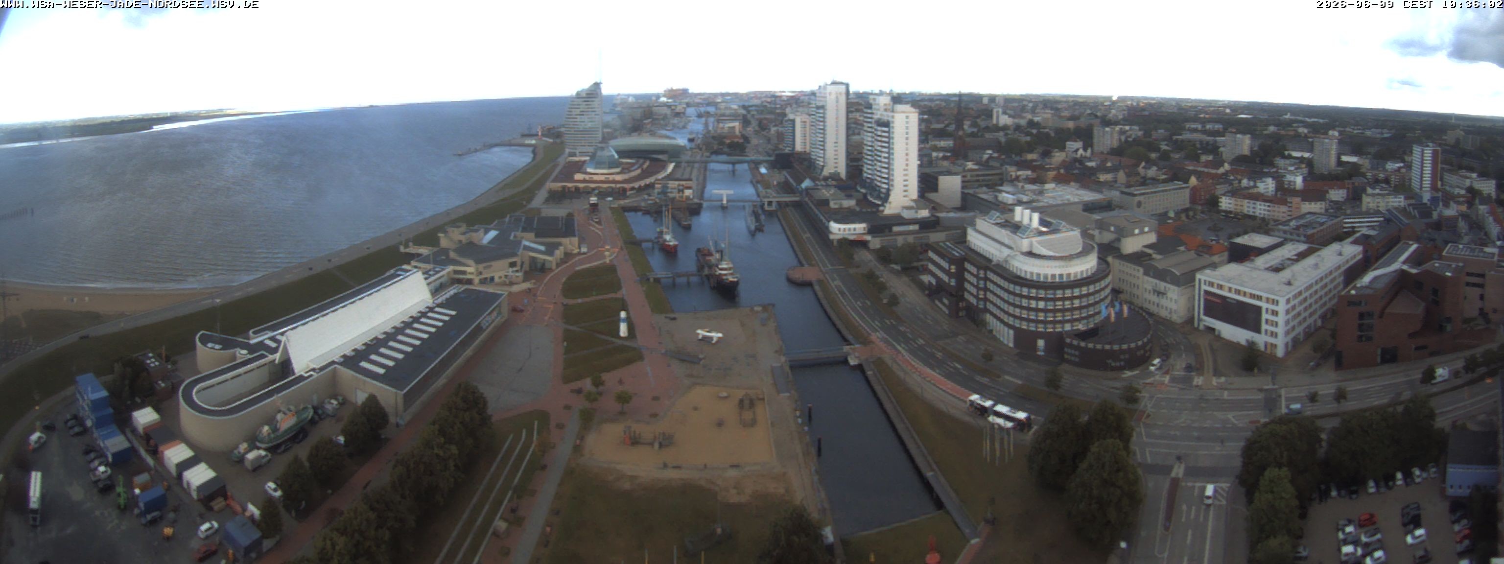 Archiv Foto Webcam Bremerhaven: Alter und Neuer Hafen