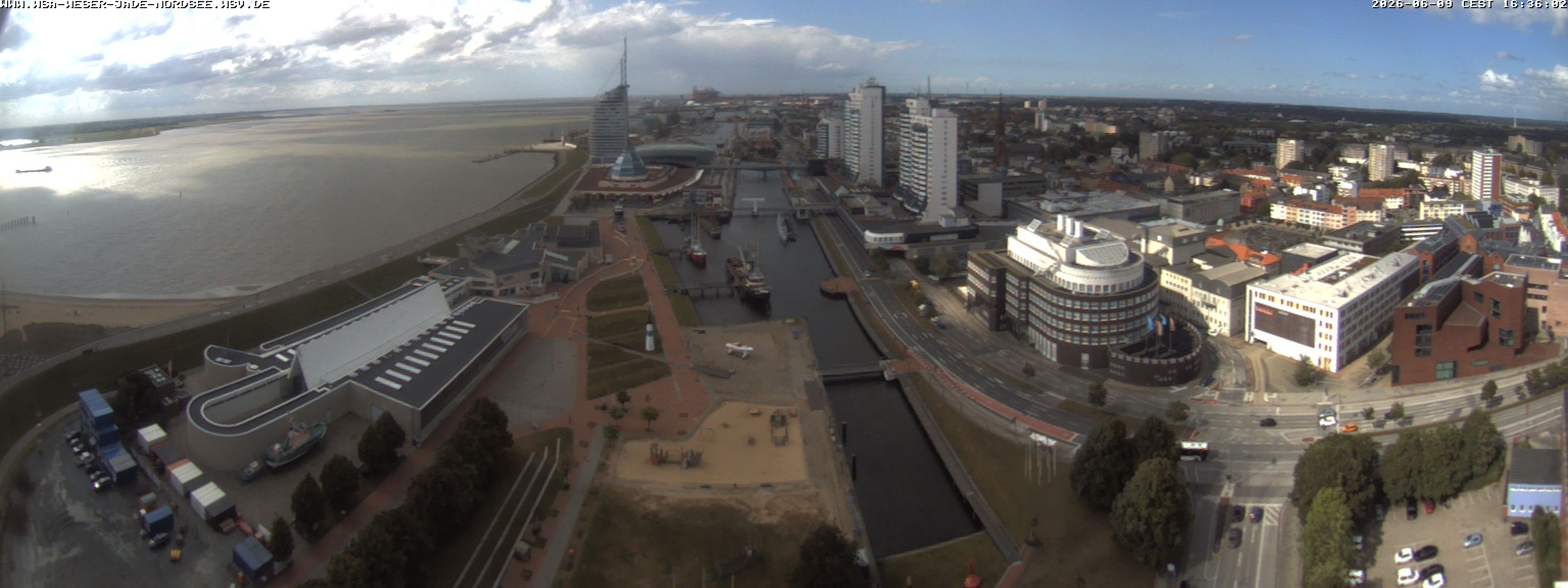 Archiv Foto Webcam Bremerhaven: Alter und Neuer Hafen