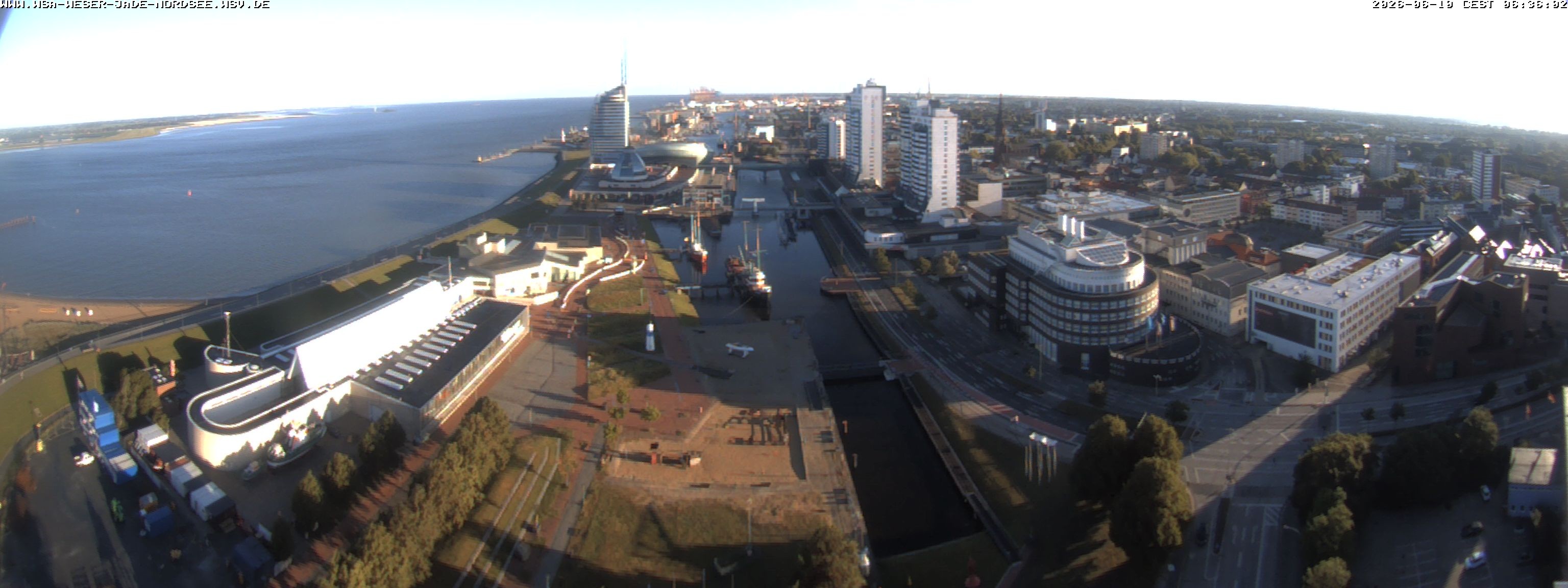 Archiv Foto Webcam Bremerhaven: Alter und Neuer Hafen