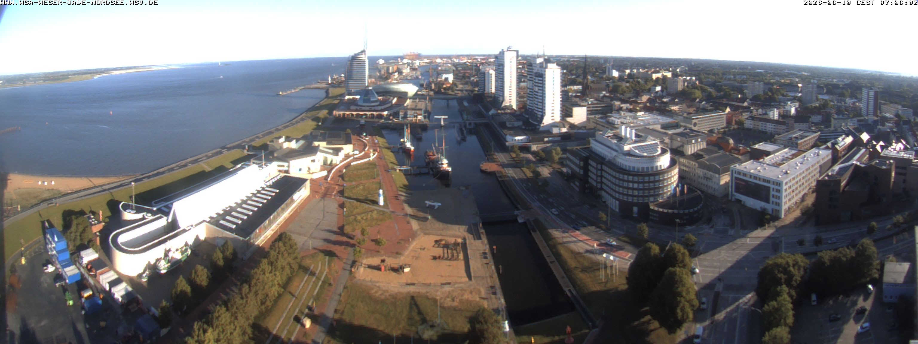 Archiv Foto Webcam Bremerhaven: Alter und Neuer Hafen