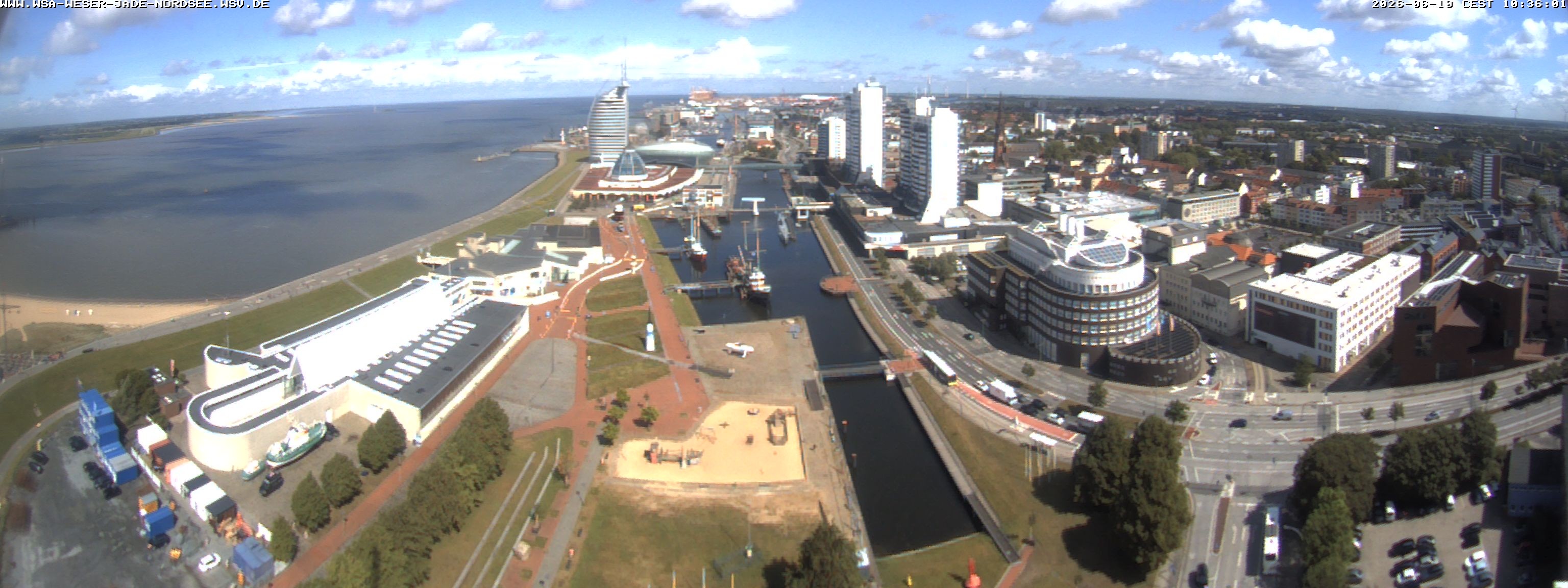 Archiv Foto Webcam Bremerhaven: Alter und Neuer Hafen