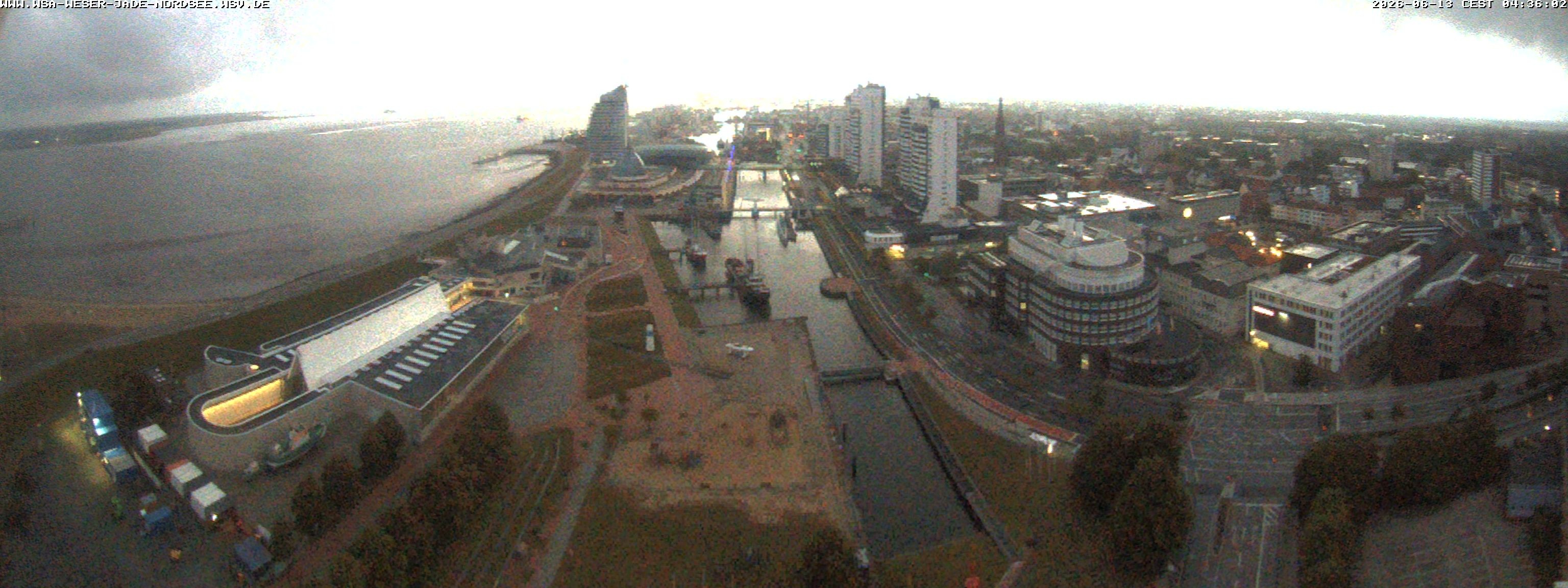 Archiv Foto Webcam Bremerhaven: Alter und Neuer Hafen