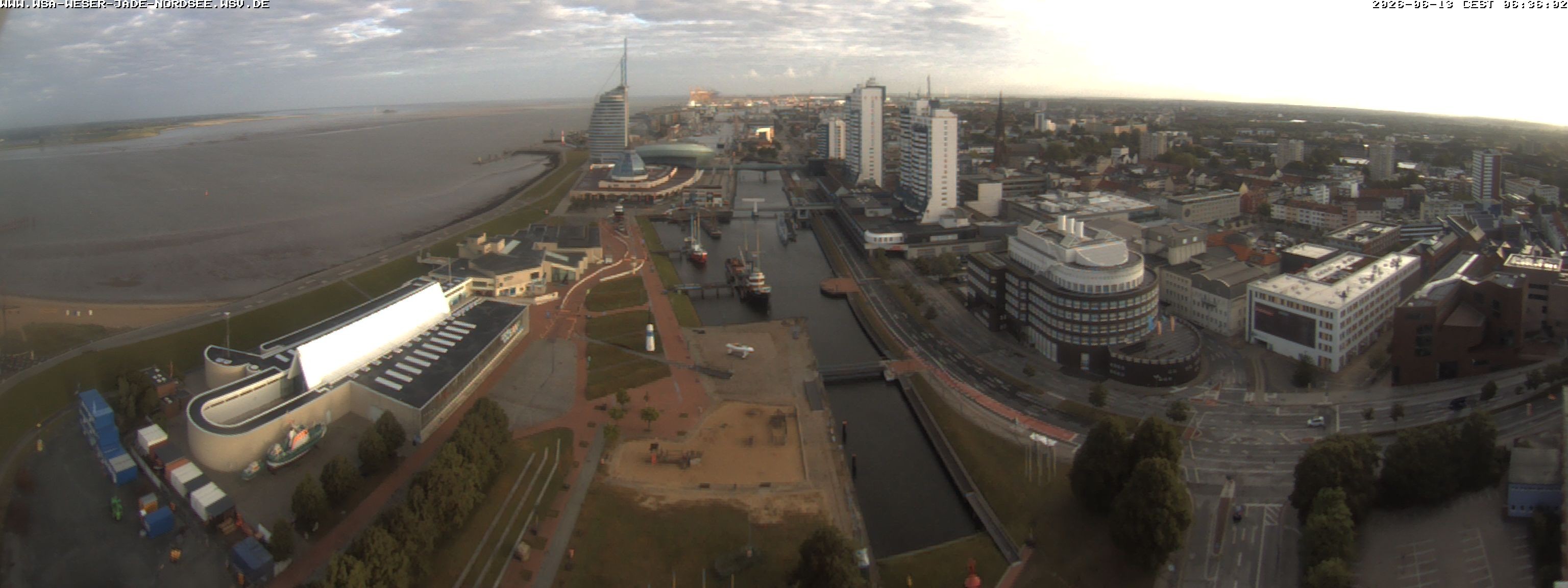 Archiv Foto Webcam Bremerhaven: Alter und Neuer Hafen