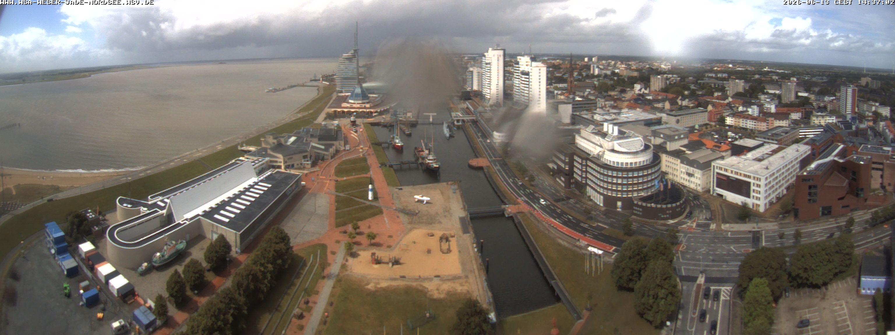 Archiv Foto Webcam Bremerhaven: Alter und Neuer Hafen
