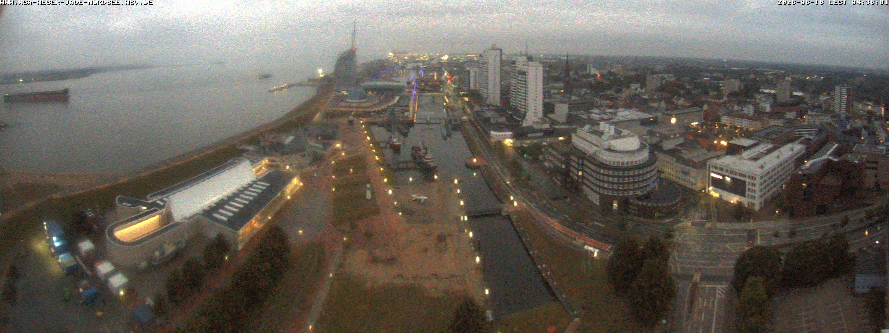 Archiv Foto Webcam Bremerhaven: Alter und Neuer Hafen