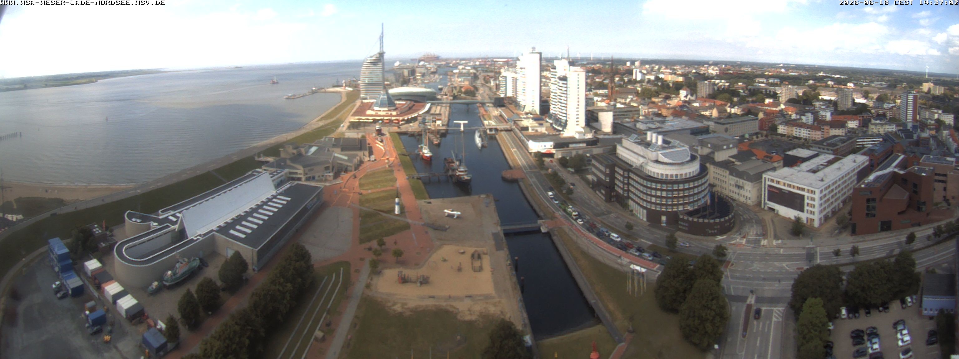 Archiv Foto Webcam Bremerhaven: Alter und Neuer Hafen