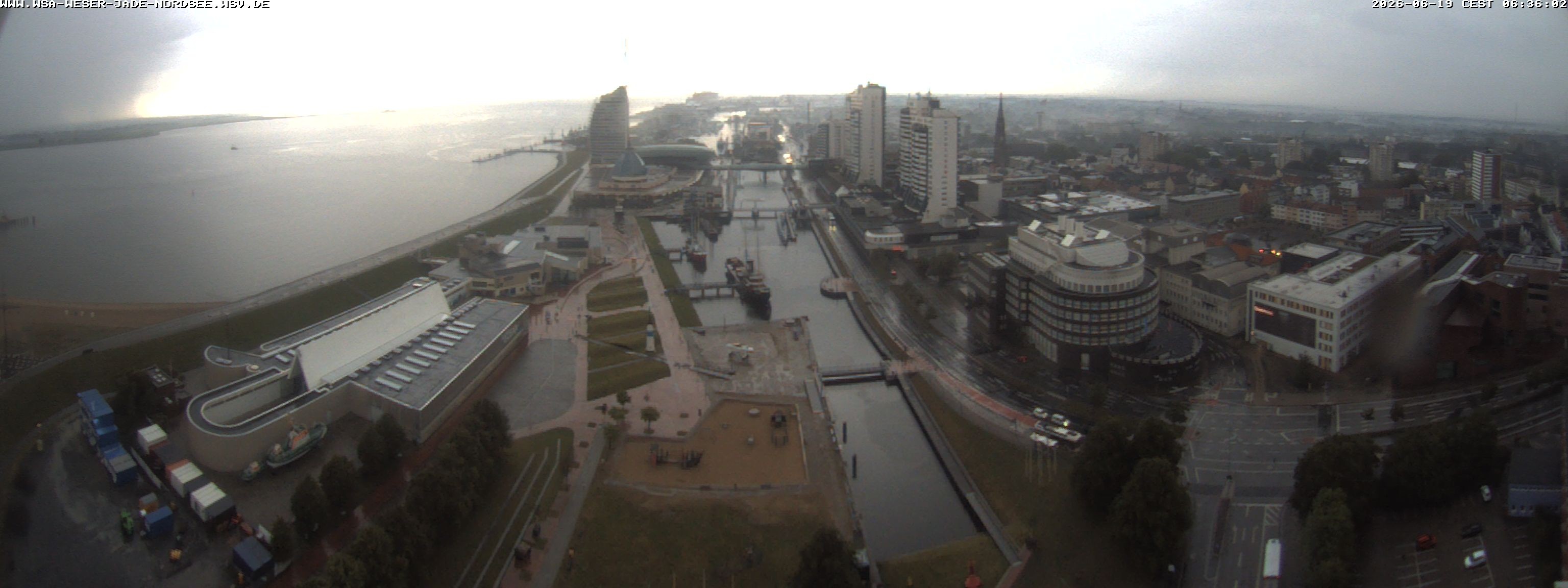 Archiv Foto Webcam Bremerhaven: Alter und Neuer Hafen