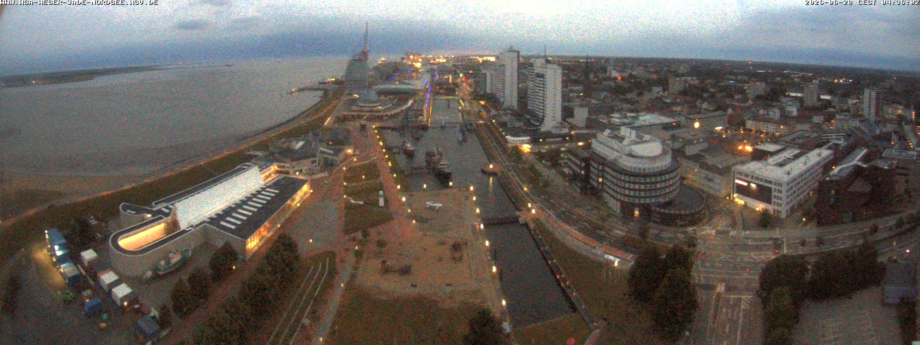 Archiv Foto Webcam Bremerhaven: Alter und Neuer Hafen