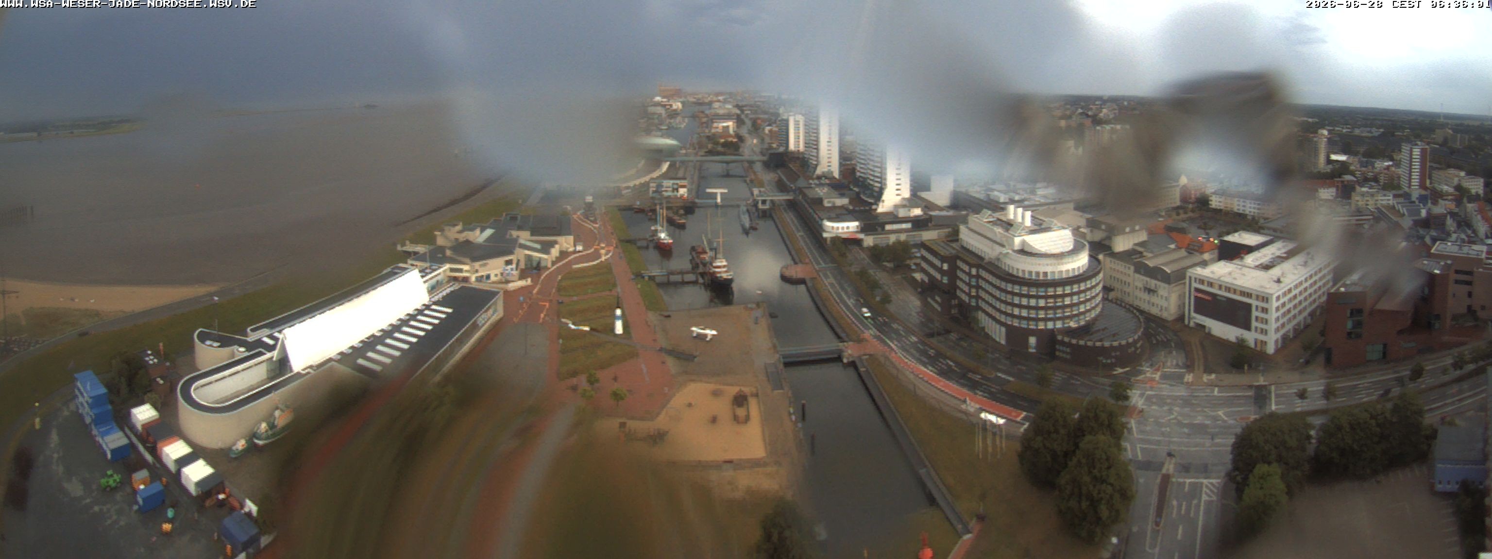 Archiv Foto Webcam Bremerhaven: Alter und Neuer Hafen