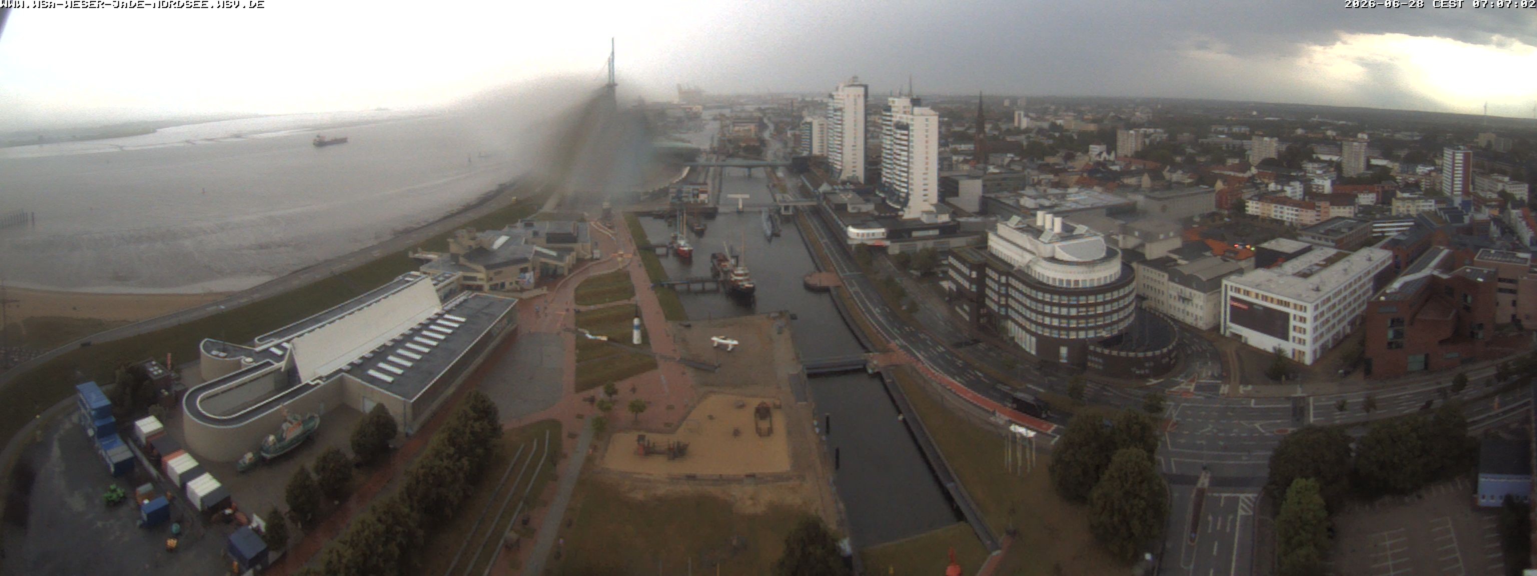 Archiv Foto Webcam Bremerhaven: Alter und Neuer Hafen