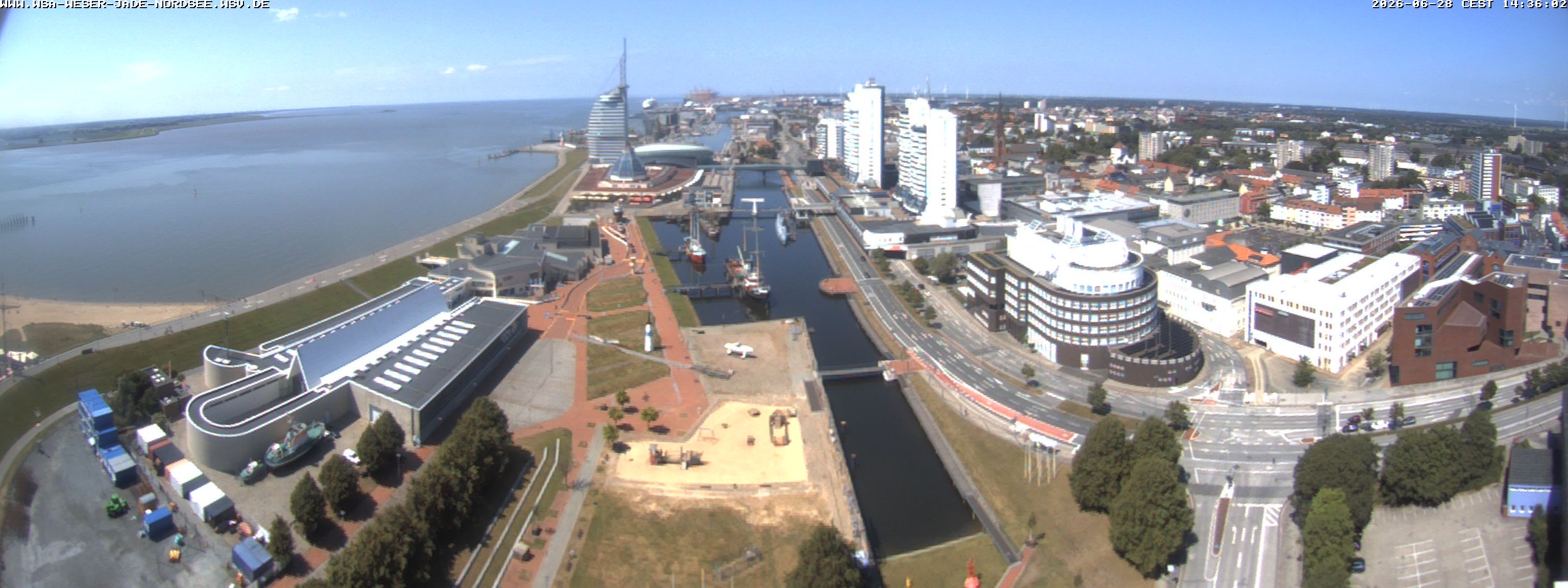 Archiv Foto Webcam Bremerhaven: Alter und Neuer Hafen