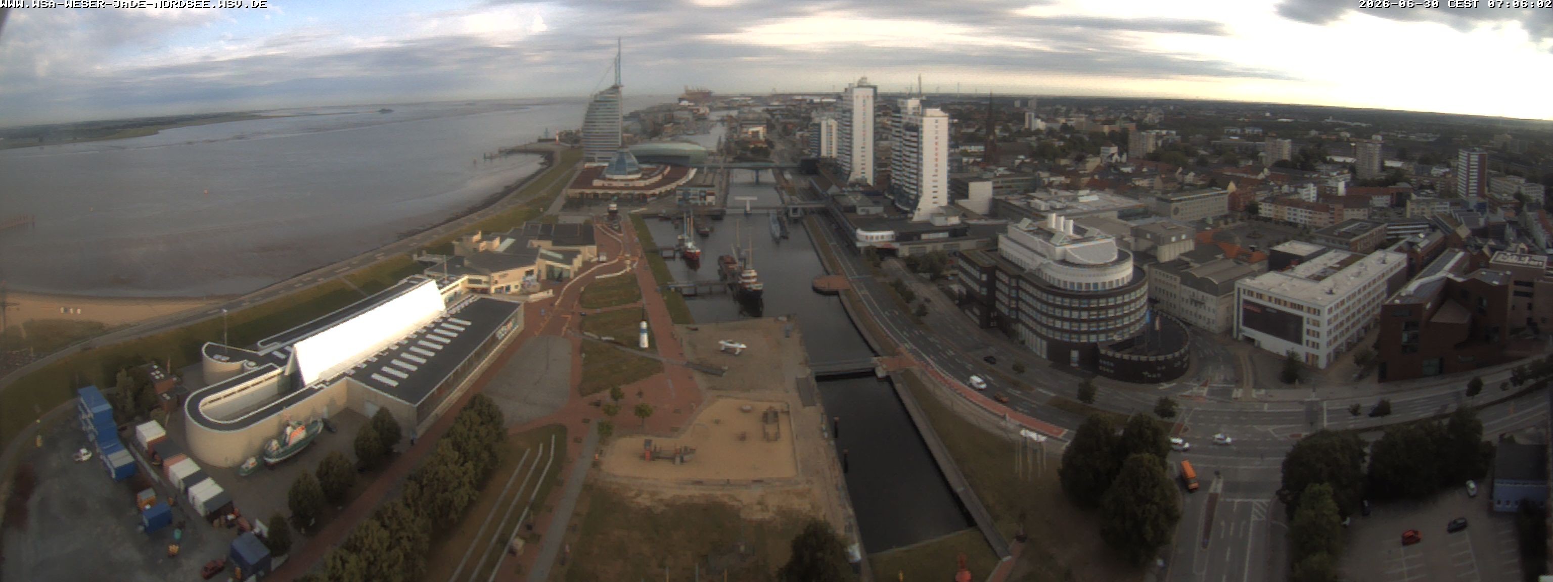 Archiv Foto Webcam Bremerhaven: Alter und Neuer Hafen