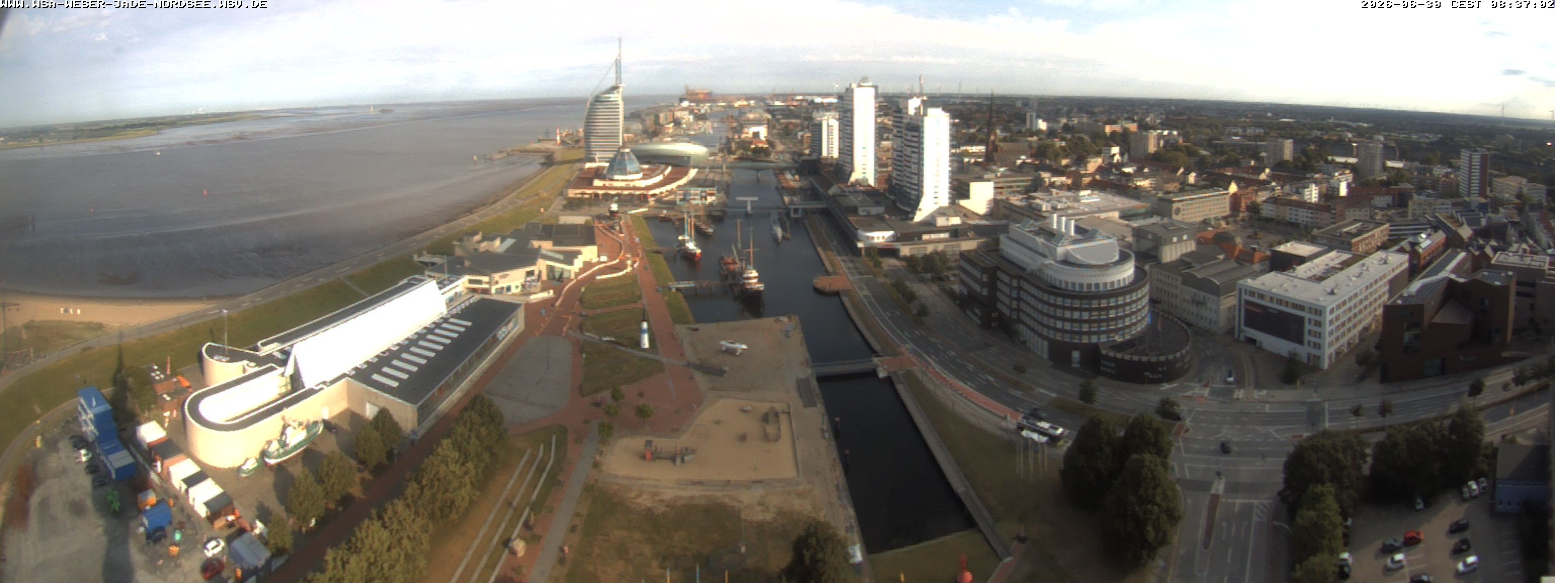 Archiv Foto Webcam Bremerhaven: Alter und Neuer Hafen