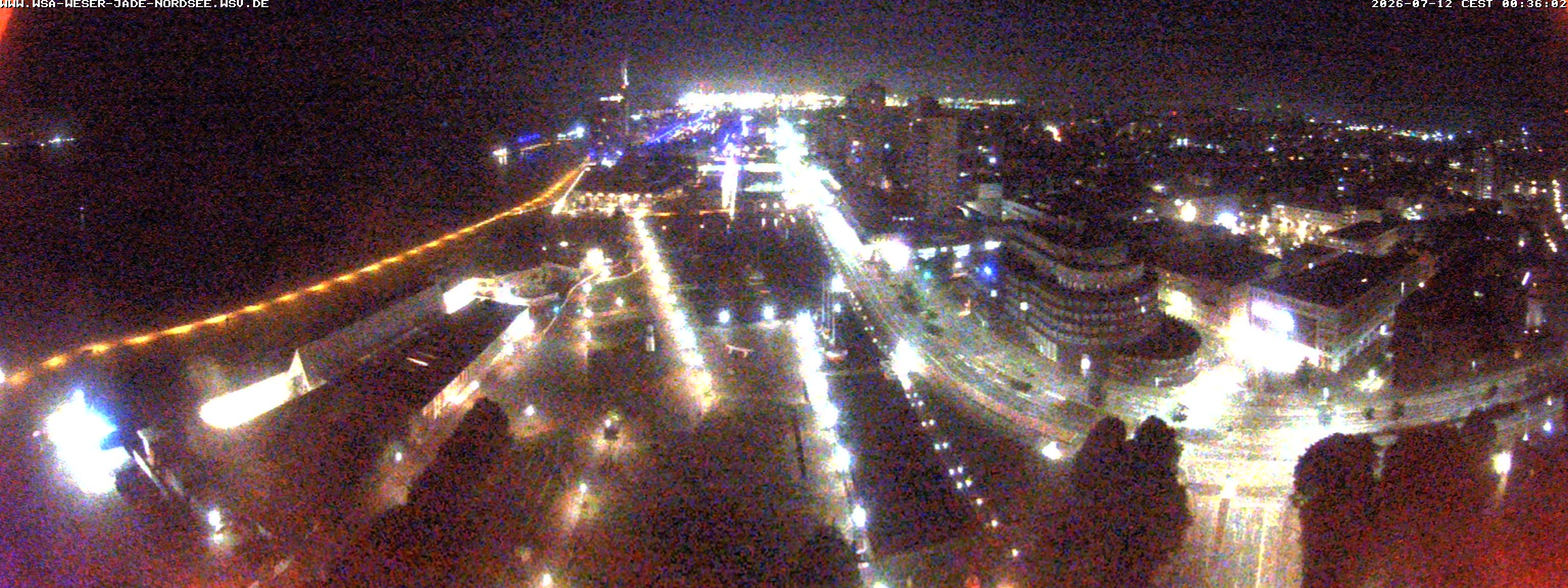 Archived image Webcam Bremerhaven: Old and New Harbour
