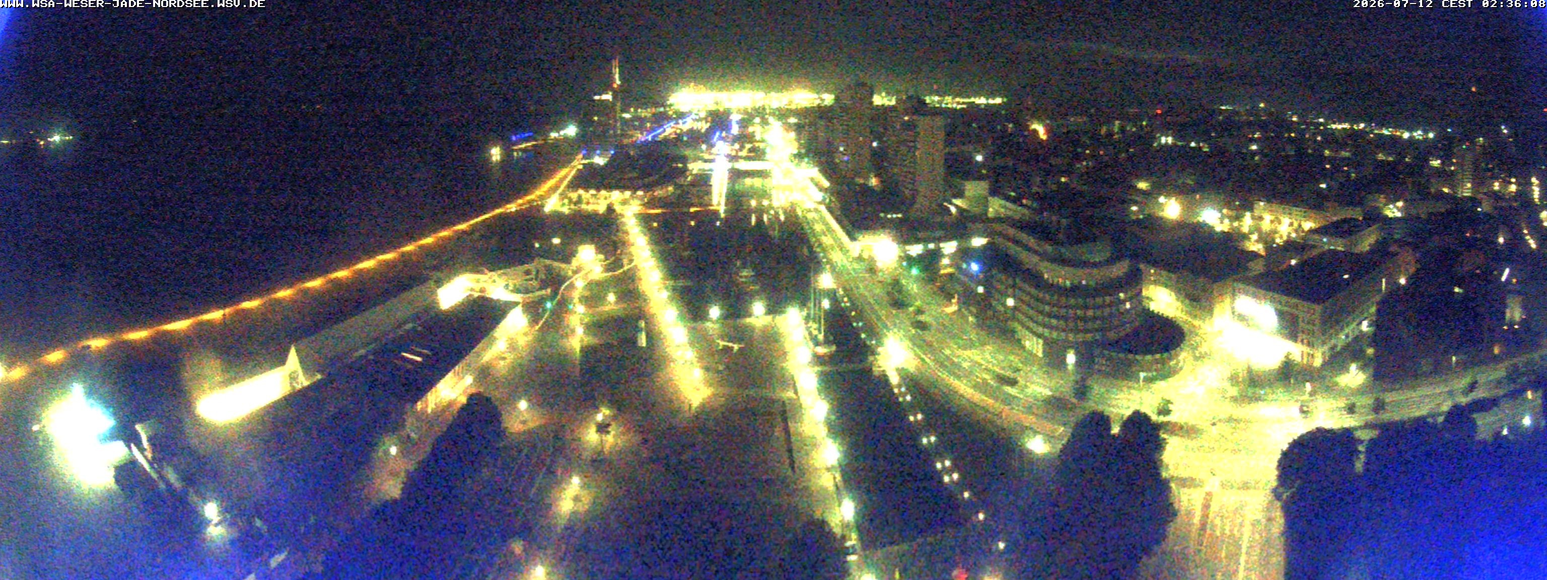Archived image Webcam Bremerhaven: Old and New Harbour