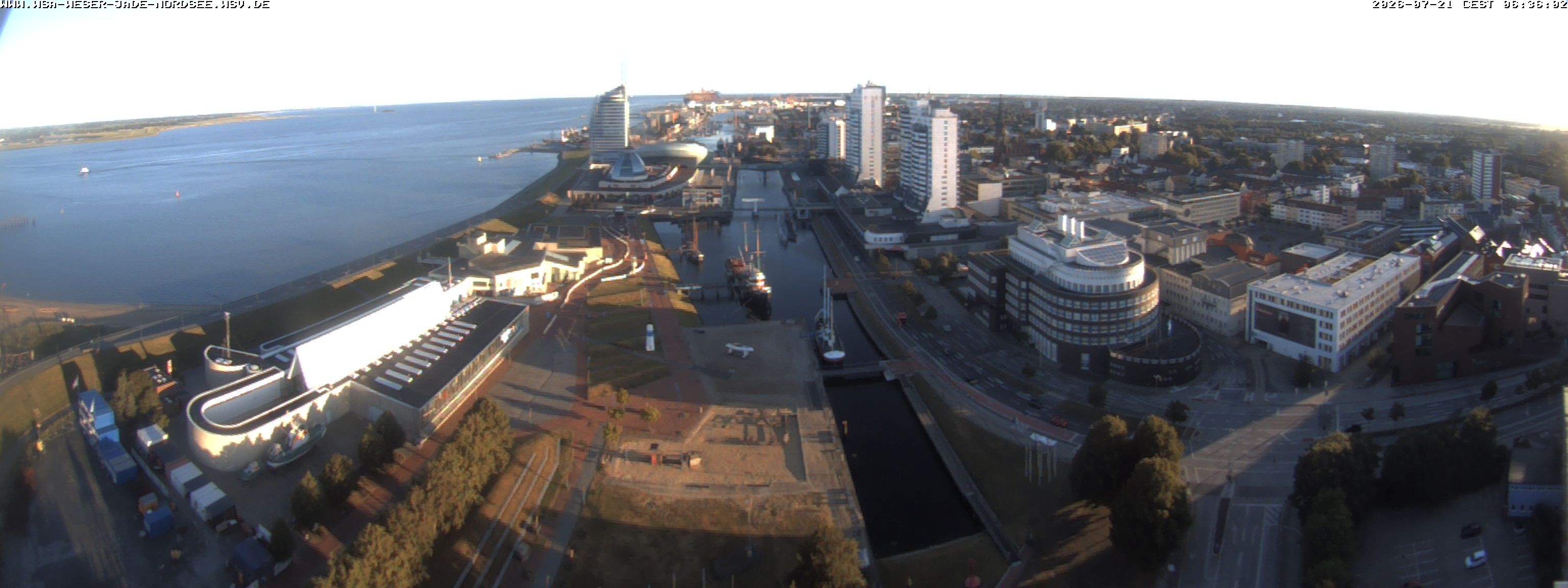 Archiv Foto Webcam Bremerhaven: Alter und Neuer Hafen